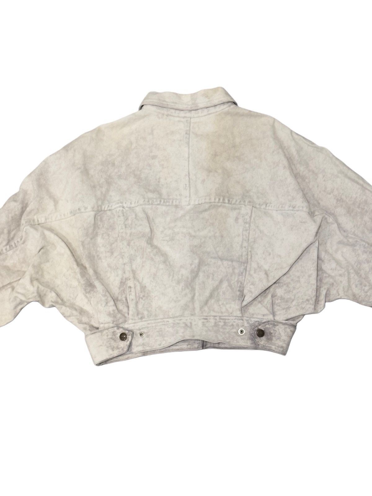 Georges Marciano Vintage Georges Marciano for Guess Balloon Denim Jacket Size M / US 6-8 / IT 42-44 - 6 Thumbnail