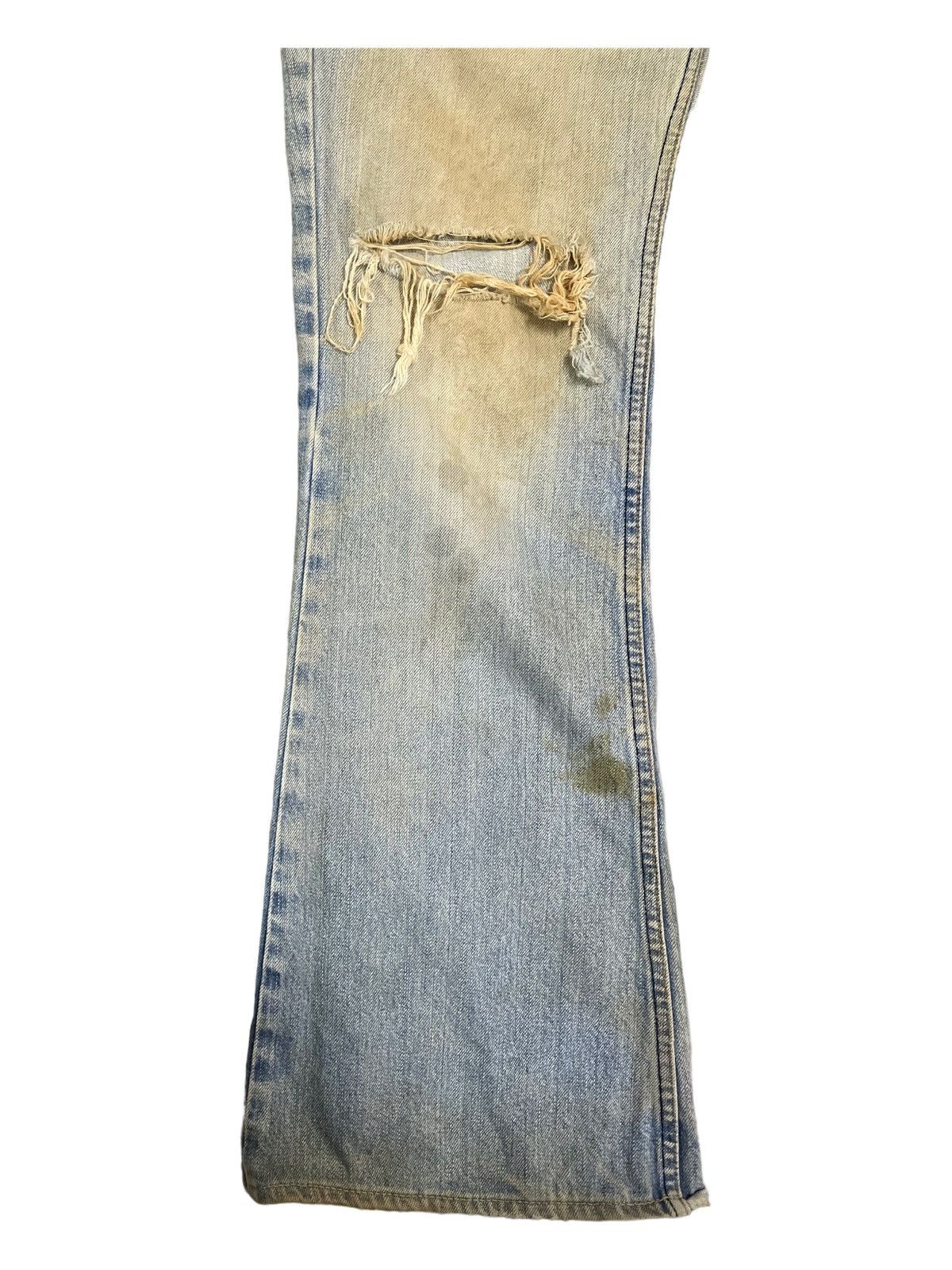 Blue Blue Japan Vintage Blue Blue Japan Mudwash Flare Denim Size US 31 - 7 Thumbnail