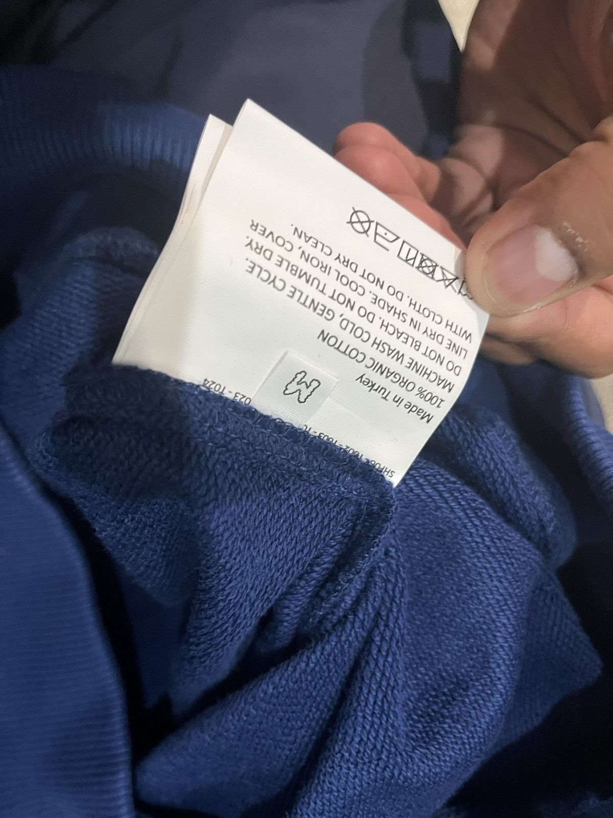 Sky High Farm Workwear Sky High Farms Blue SHF Quarter Zip Sweatshirt Medium VNDS Size US M / EU 48-50 / 2 - 5 Thumbnail