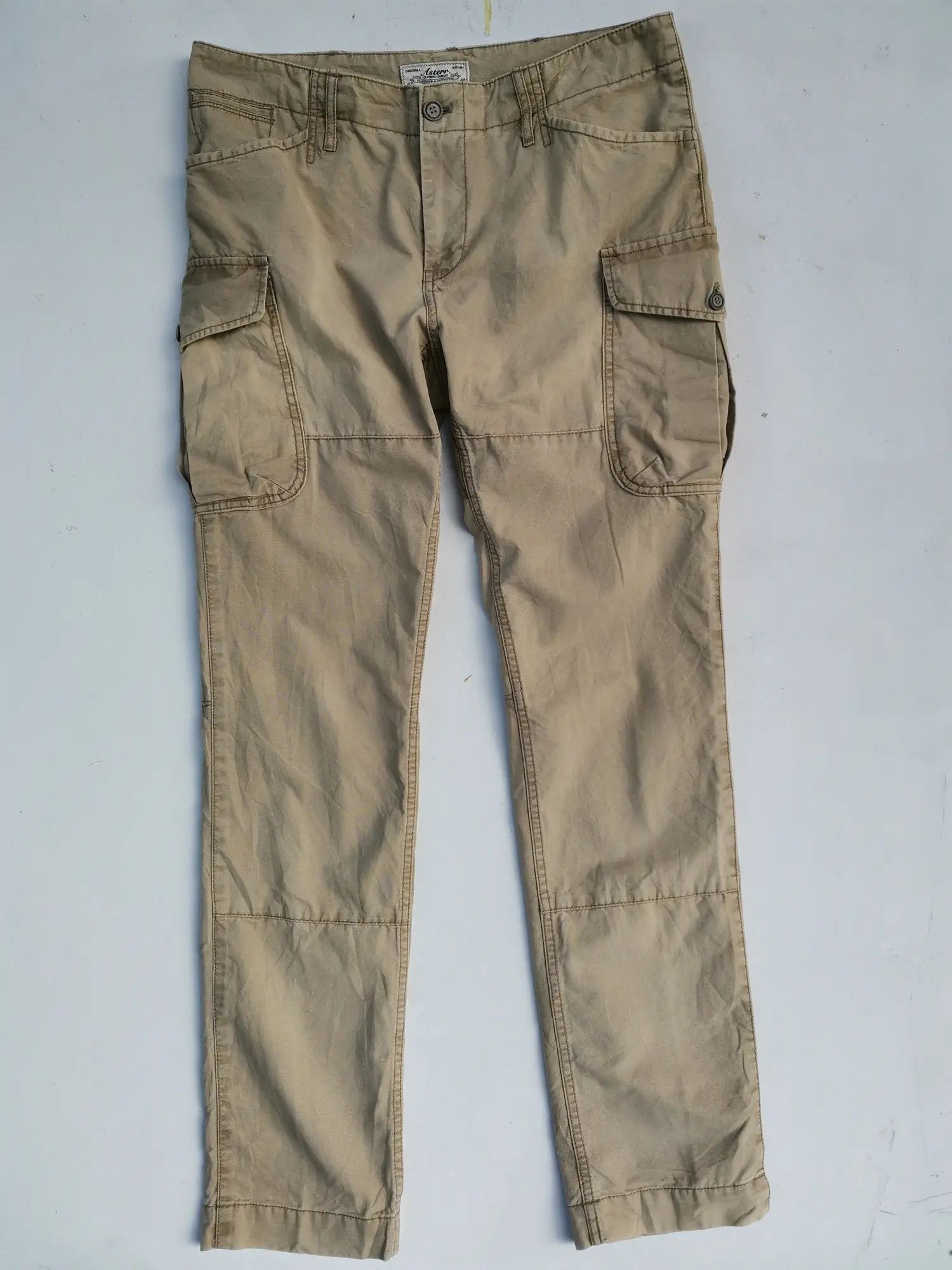 Japanese Brand Rare!!! Original Asterr Tactical Cargo Multipocket Pants Size US 34 / EU 50 - 1 Thumbnail