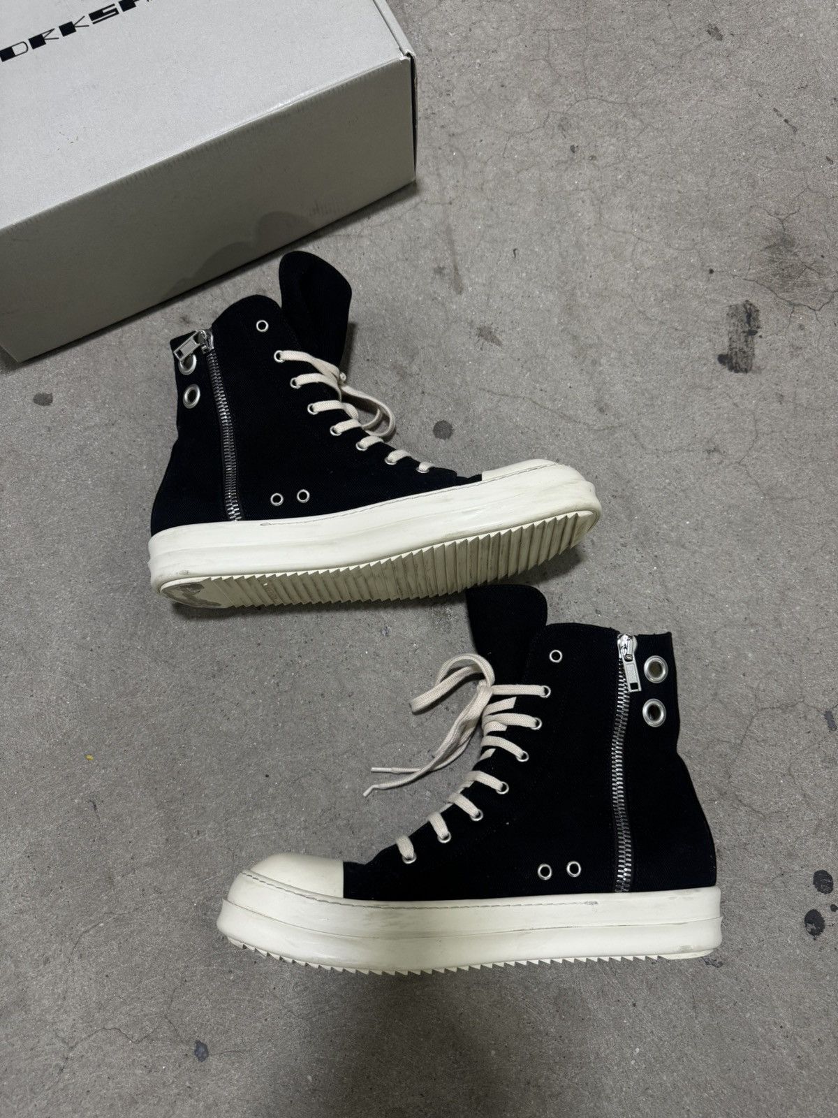 Rick Owens Rick Owens Ramones Eyelet Size US 12.5 / EU 45-46 - 2 Thumbnail