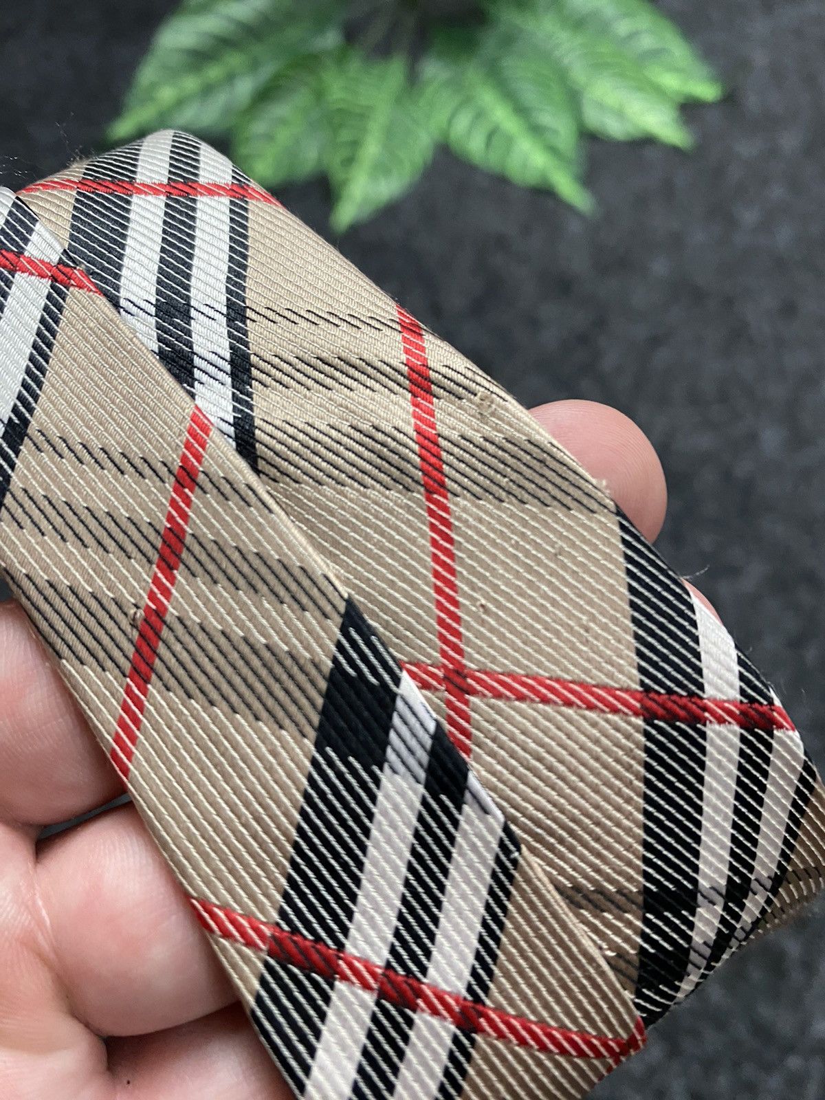 Vintage VINTAGE DER MANN TIE Burburry style Size ONE SIZE - 9 Thumbnail