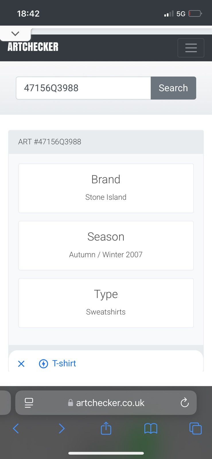 Stone Island Vintage Stone Island Black Sweatshirt 2007ss Size US L / EU 52-54 / 3 - 24 Thumbnail