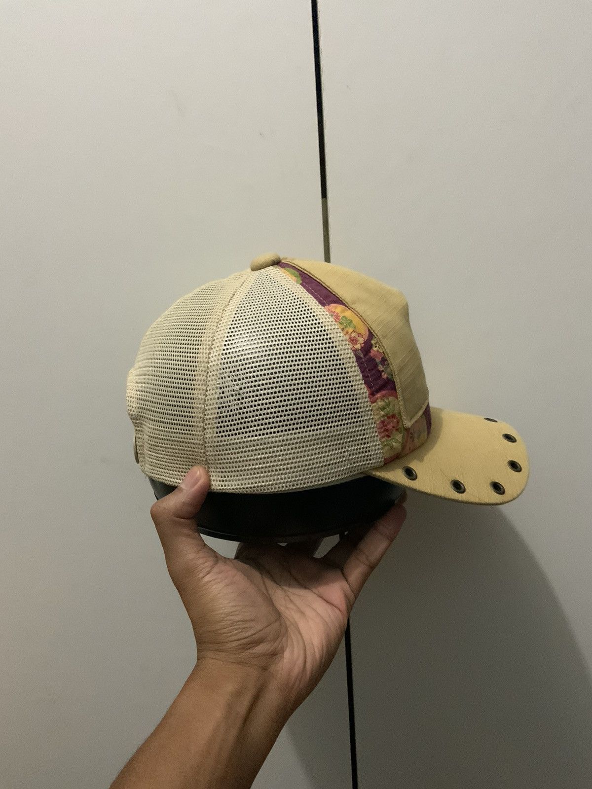 Unsound Rags Obo Japanese Brand Patchwork Trucker Hat Size ONE SIZE - 4 Thumbnail