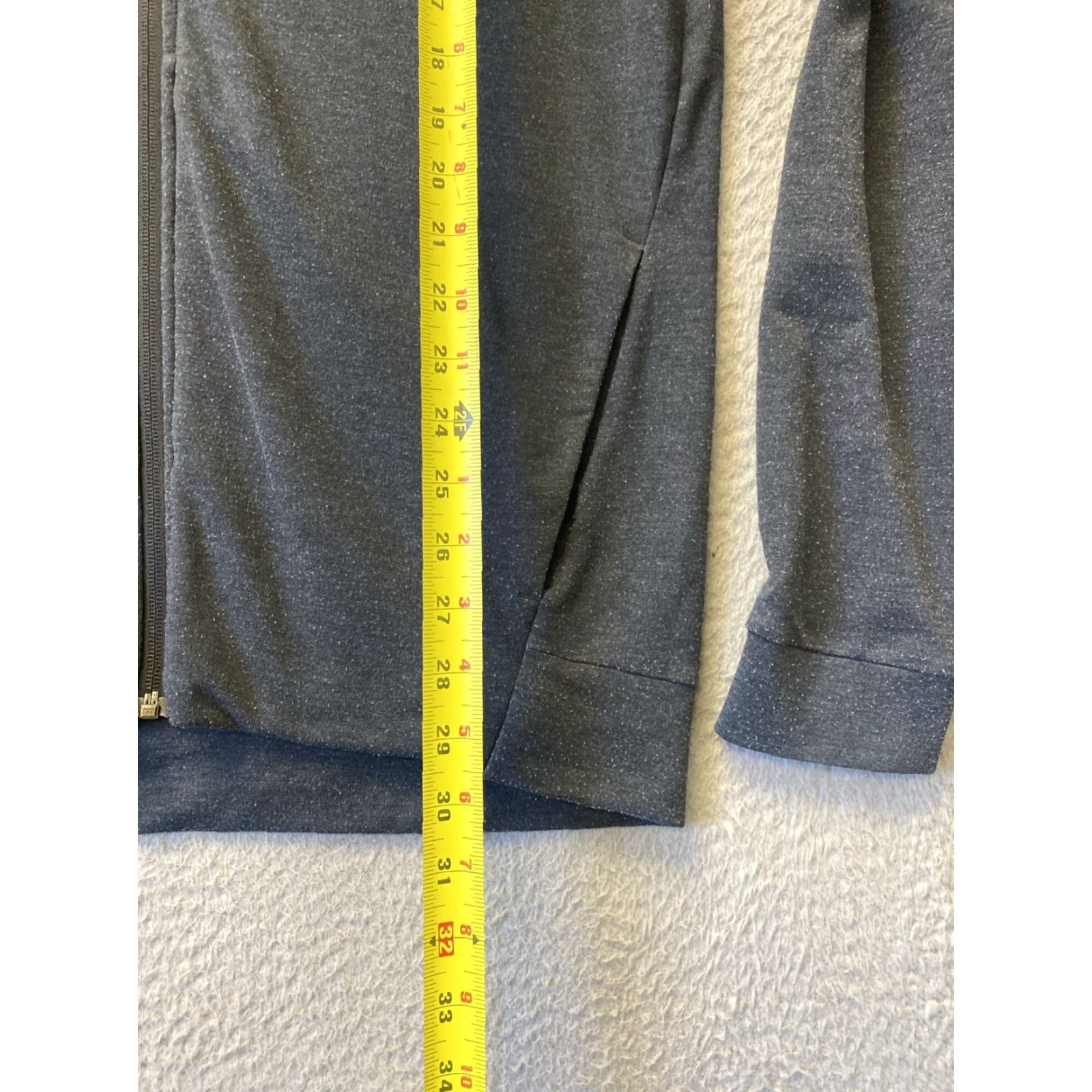 Nike Nike Sweater Men Large Hoodie Full Zip Gray Fleece Logo Athletic Casual Travel Workwear 90s? (Note: remove question) Size US L / EU 52-54 / 3 - 5 Thumbnail