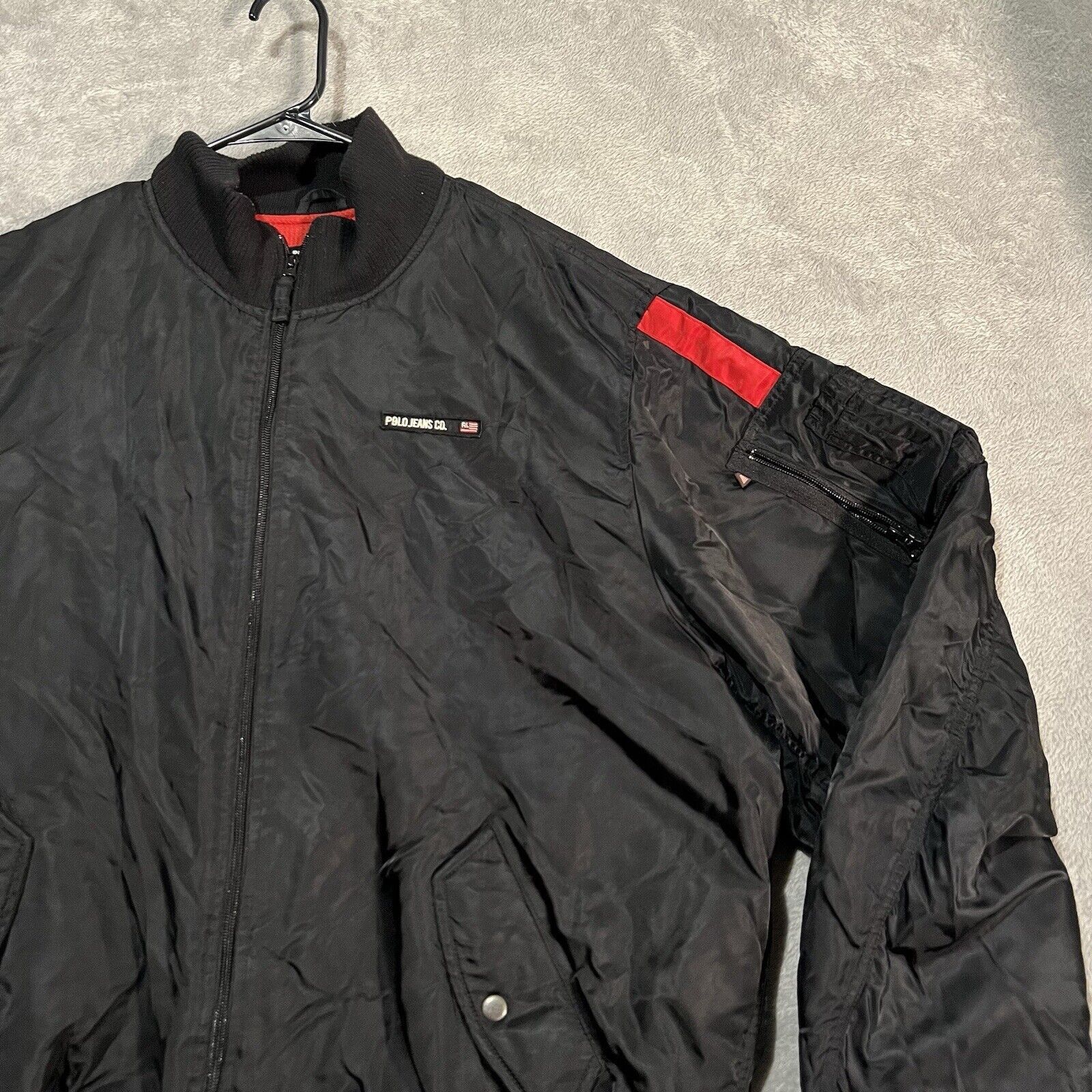Ralph Lauren Polo Jeans Ralph Lauren Bomber Jacket Men's XXL Waffle Lined Size US XXL / EU 58 / 5 - 2 Thumbnail