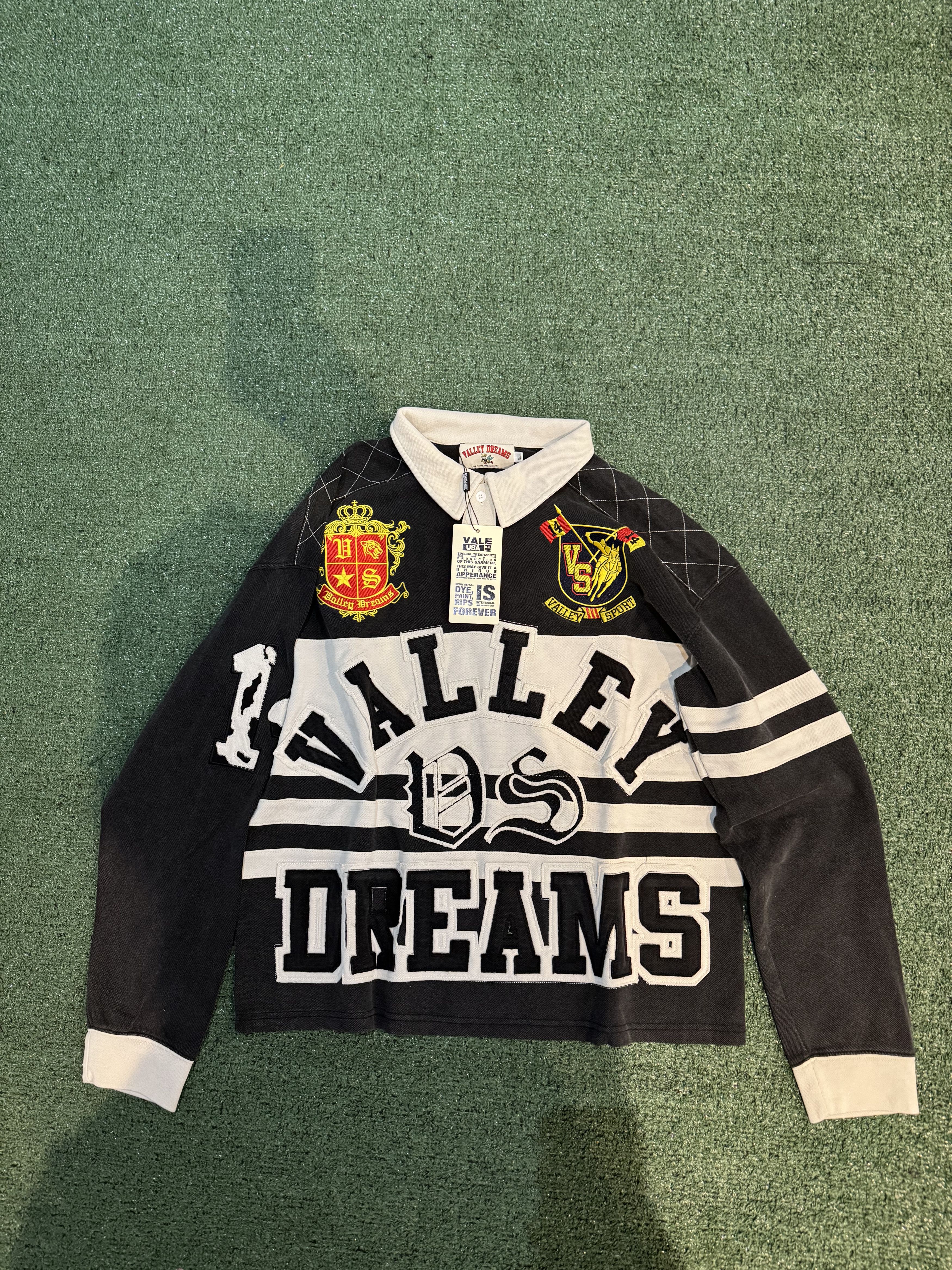 Vale VALE FOREVER DREAMS RUGBY L/S TEE BLACK Size US L / EU 52-54 / 3 - 1 Thumbnail