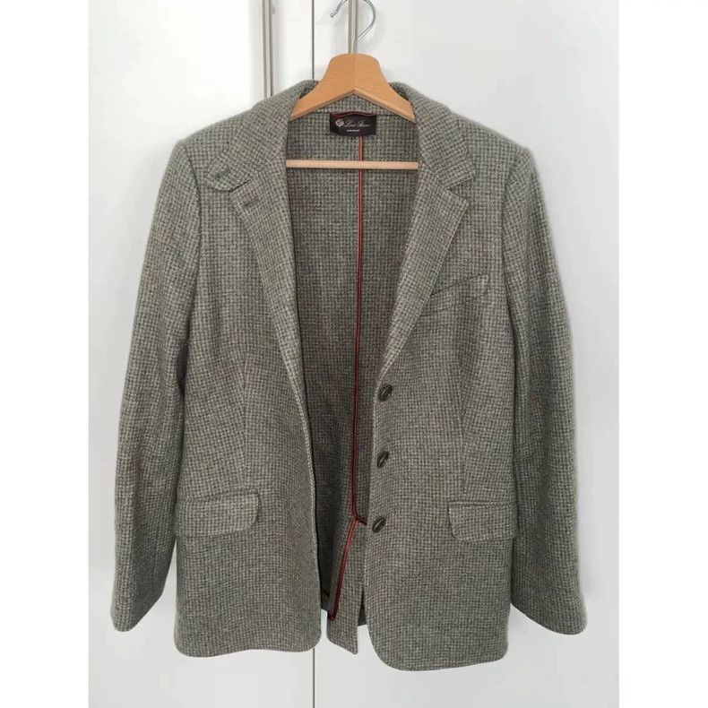 Loro Piana LORO PIANA Men's cashmere jacket Size US XXL / EU 58 / 5 - 5 Thumbnail