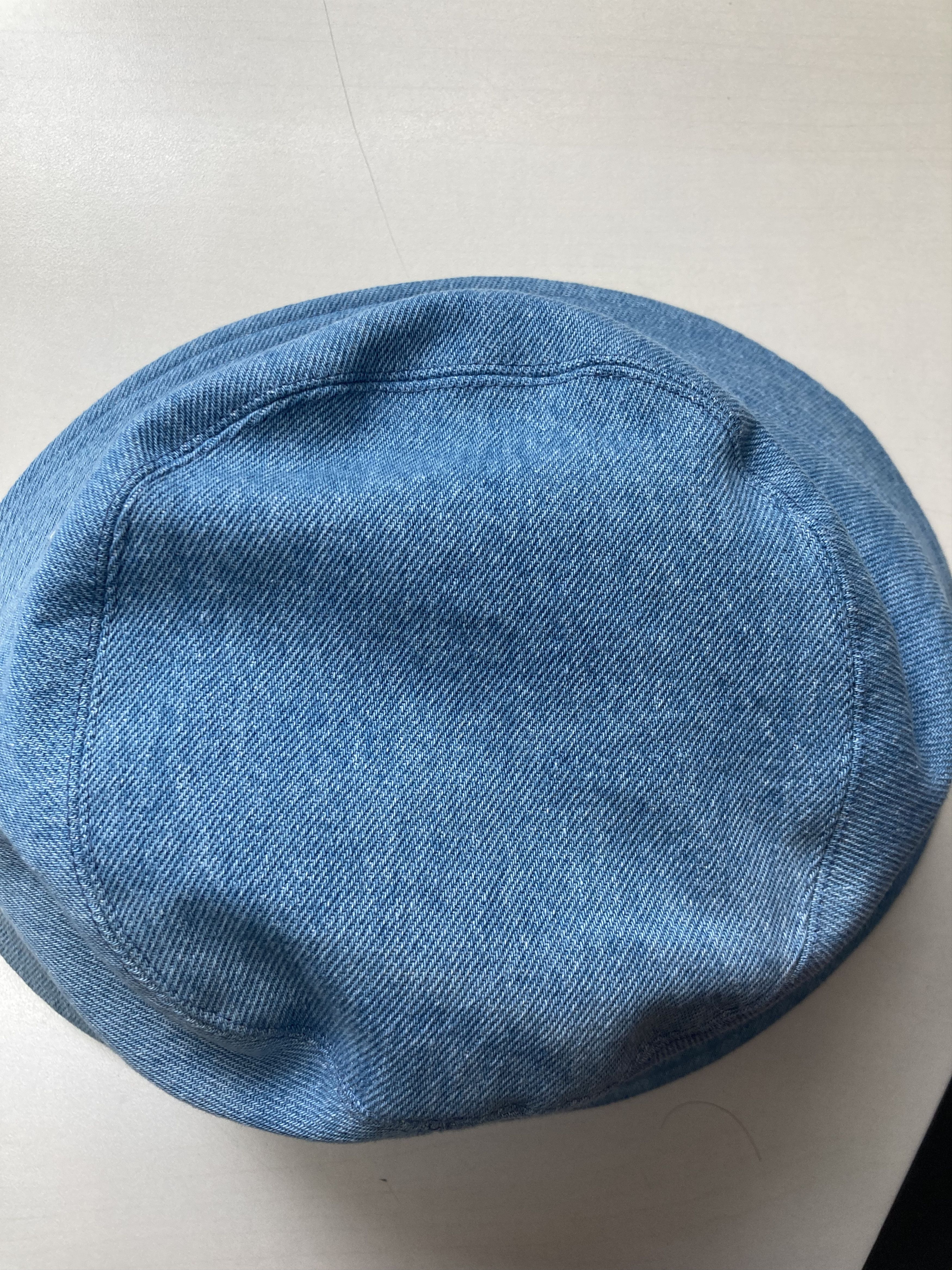 Chanel Chanel Blue Denim Sequin Letters Fisherman Hat Size ONE SIZE - 8 Thumbnail