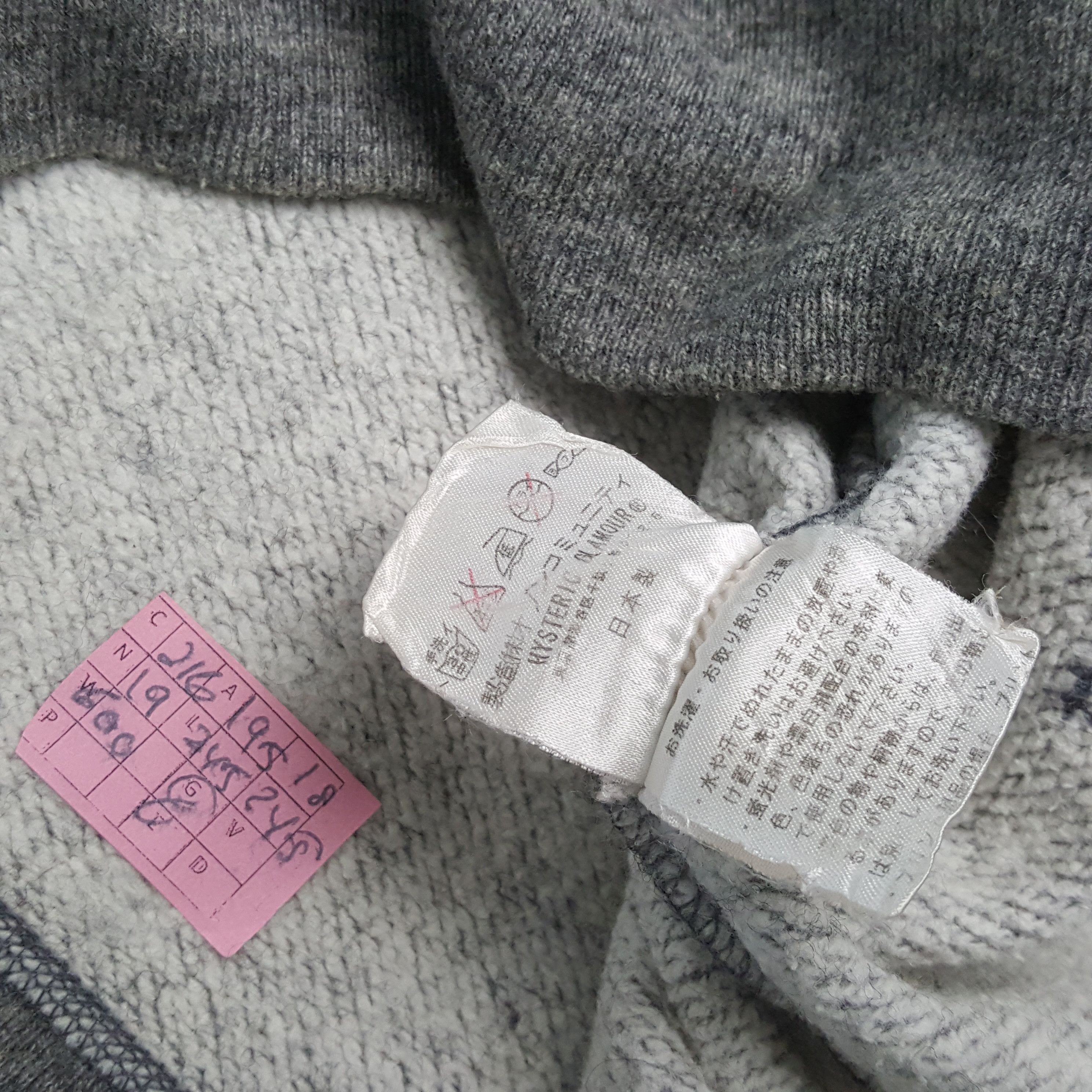Hysteric Glamour × Japanese Brand × Vintage HYSTERIC GLAMOUR Japanese Brand Custom Art Hoodies Size US S / EU 44-46 / 1 - 7 Thumbnail