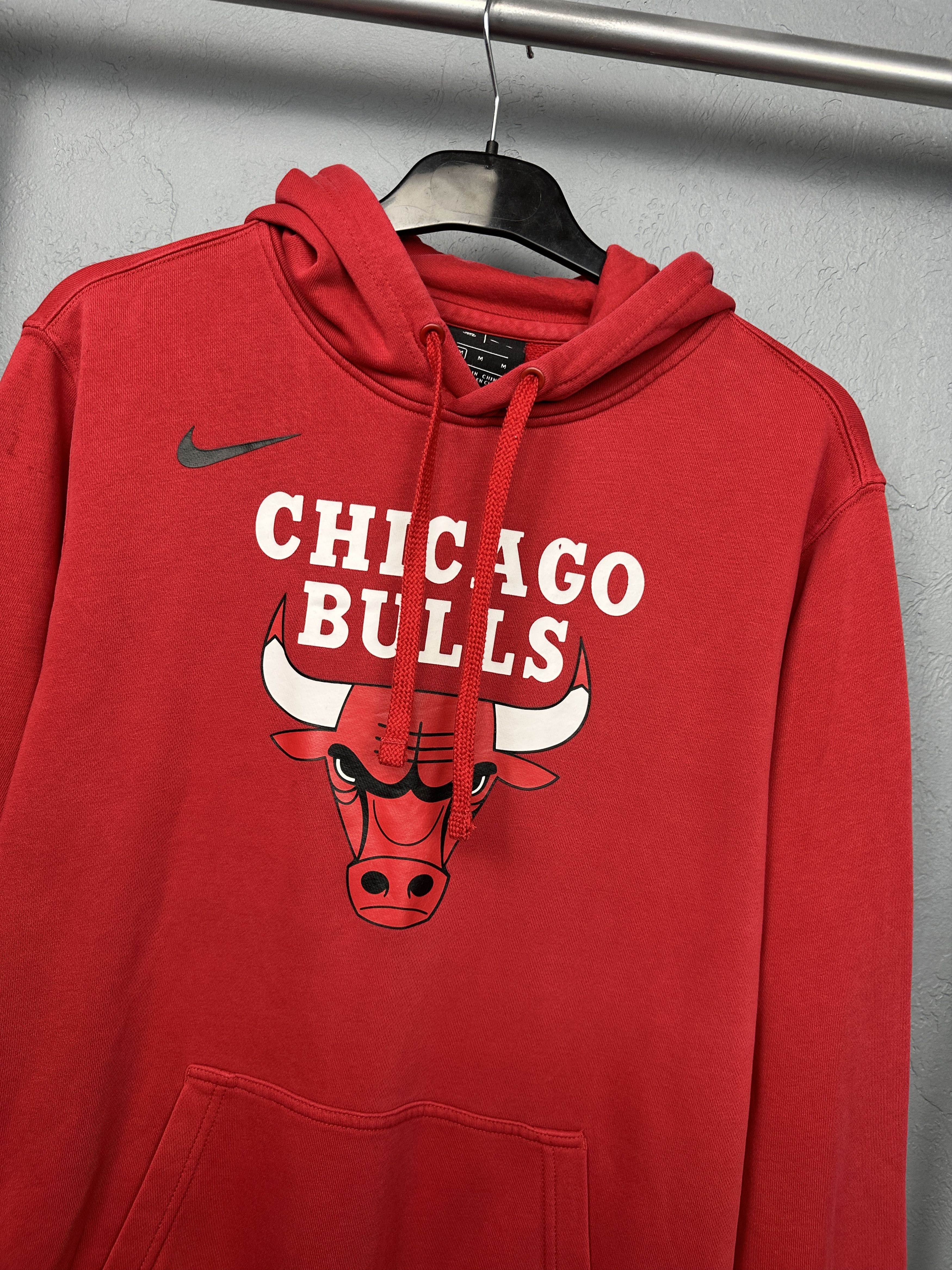 Nike Nike Chicago Bulls Mens Hoodie Size US M / EU 48-50 / 2 - 2 Thumbnail