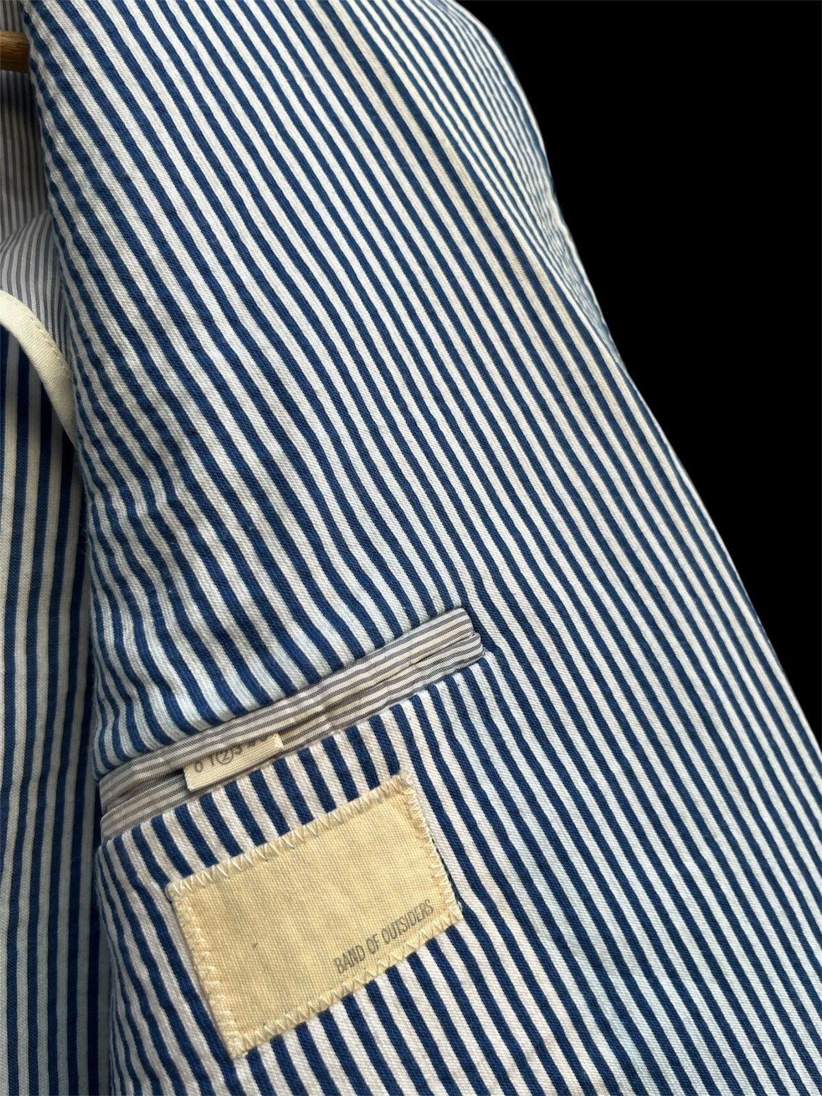 Band Of Outsiders Band of Outsiders Stripes Blazer Jacket Made in Italy Size US M / EU 48-50 / 2 - 8 Thumbnail