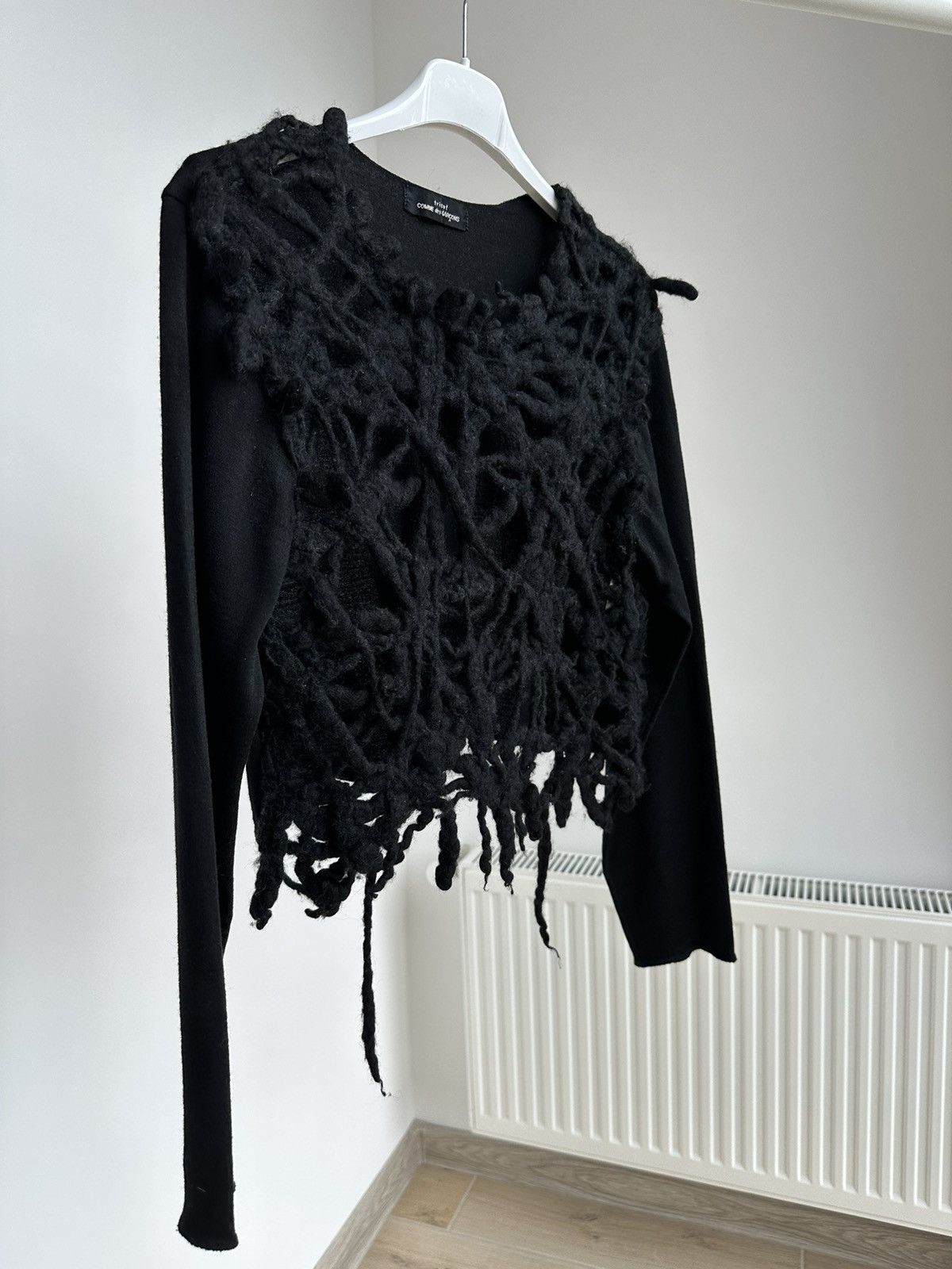 Comme des Garcons Archive Comme Des Garçons tricot 1992 Wool Net Jumper Size S / US 4 / IT 40 - 11 Thumbnail