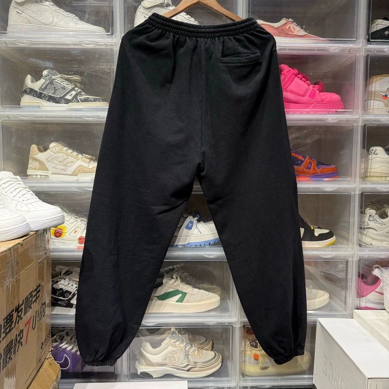 Balenciaga Balenciaga size M Logo pattern elastic over-the-knee sweat Size US 27 - 2 Thumbnail