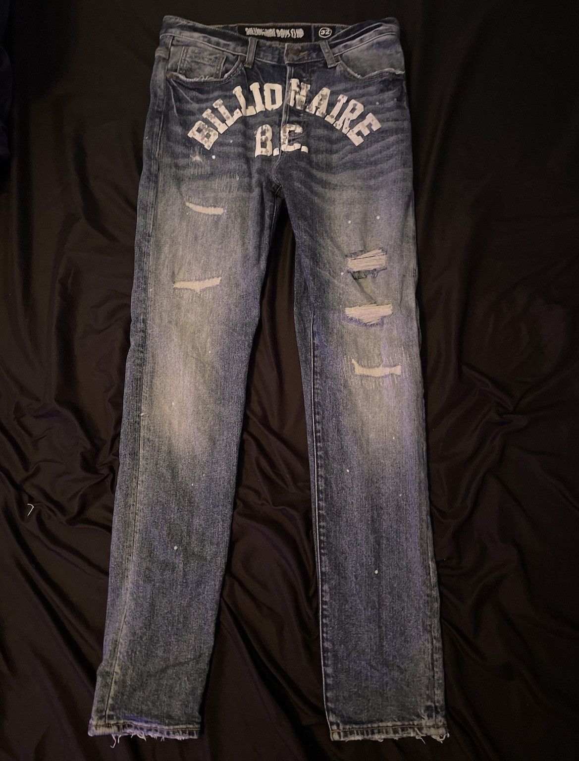 Billionaire Boys Club BBC distressed denim Size US 32 / EU 48 - 1 Thumbnail