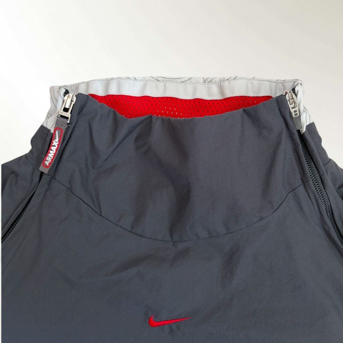 Nike 00s Nike Air Dual Zip Nylon Jacket Size US L / EU 52-54 / 3 - 6 Thumbnail