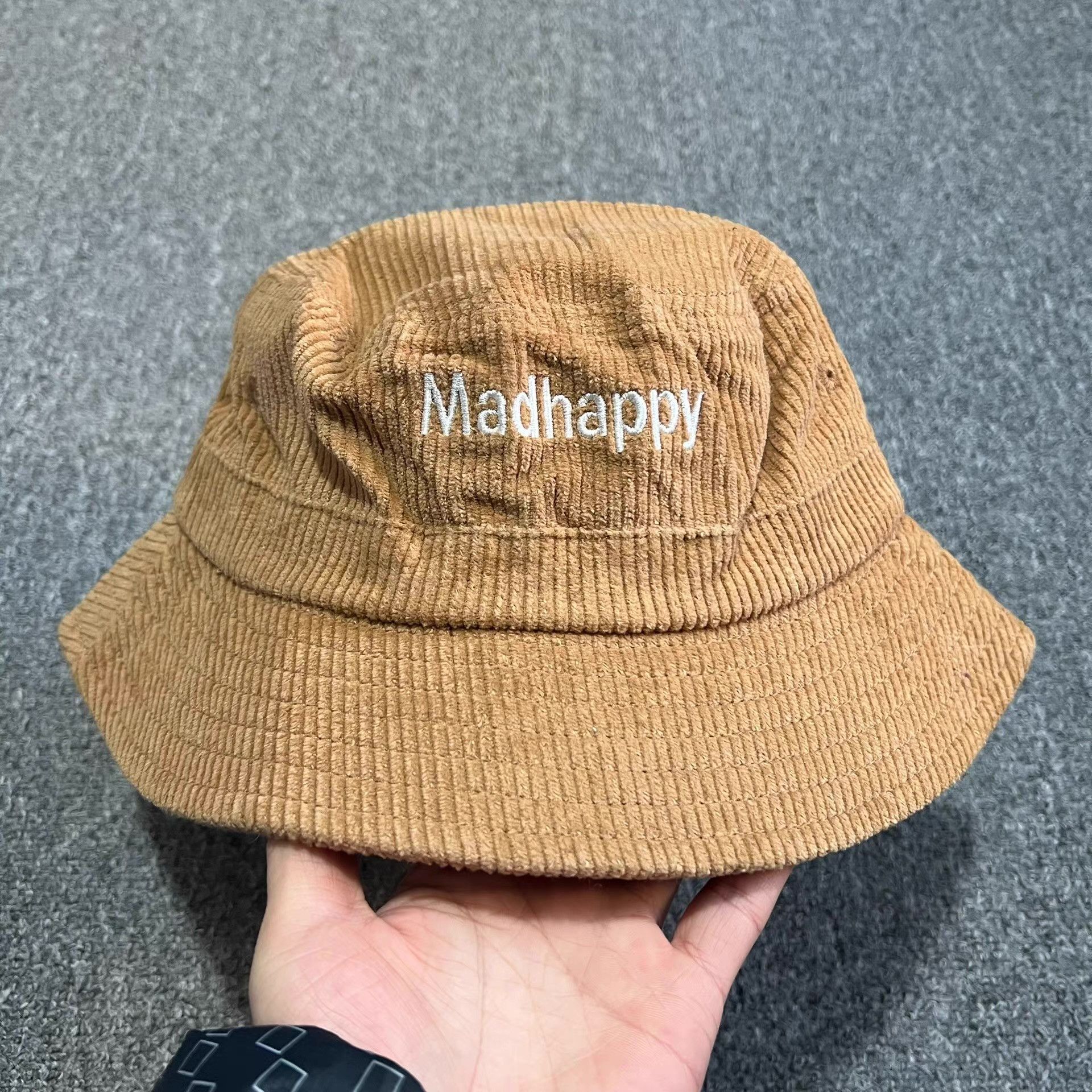 Madhappy Madhappy Corduroy Embroidered Bucket Hat Q7 Size ONE SIZE - 1 Thumbnail