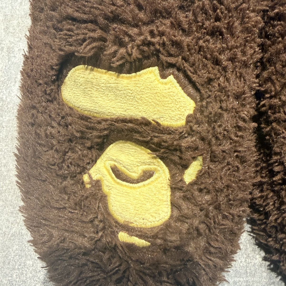 Bape Rare BAPE A BATHING APE BROWN HEAD SLIPPERS Size US 10 / EU 43 - 2 Thumbnail
