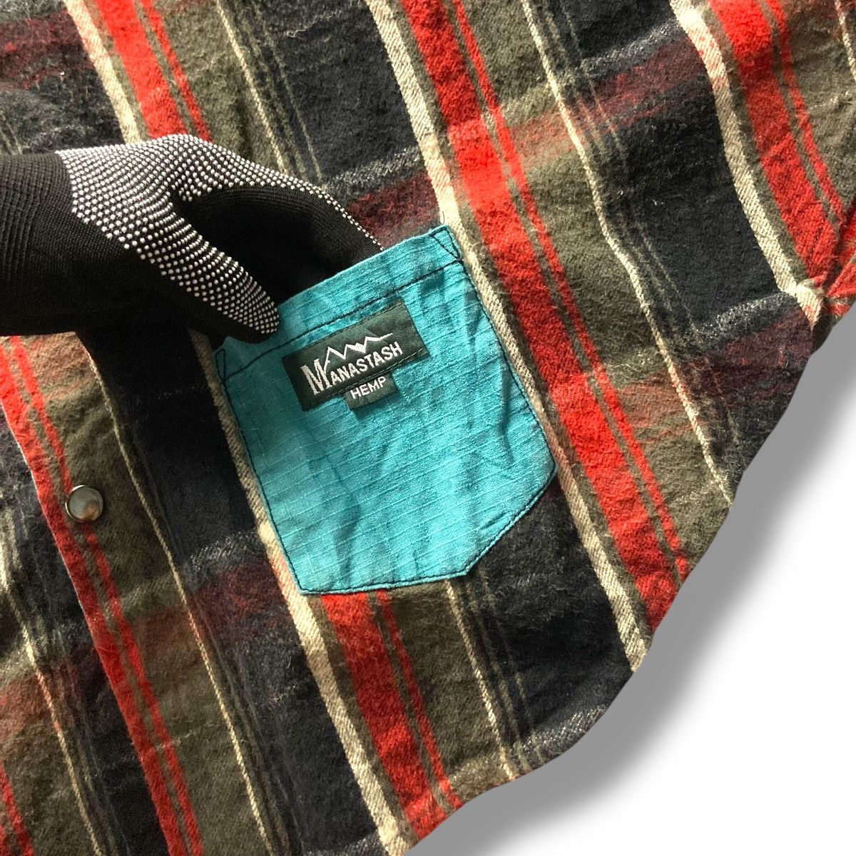 Manastash MANATASH MULTICOLOR CHECKERED PONCHO Size US M / EU 48-50 / 2 - 6 Thumbnail
