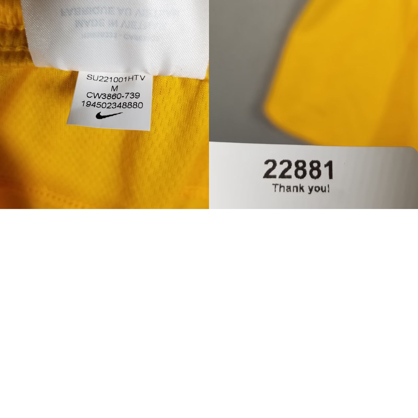 Nike Nike Shorts Womens Medium Training Running Athletic Gym Soccer Activewear Yellow Size 32" / US 10 / IT 46 - 8 Thumbnail