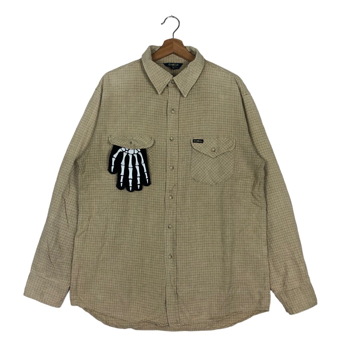 Japanese Brand 🔥90’s Vintage Chore Jacket Oshkosh Tartan Design Size US M / EU 48-50 / 2 - 2 Thumbnail