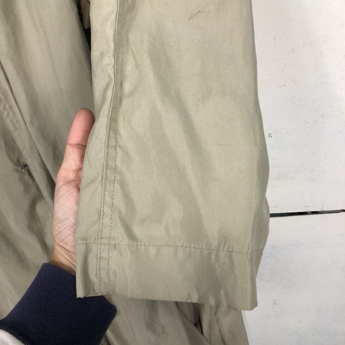 DKNY × Japanese Brand 🔥VINTAGE LONG JACKET DKNY BONDAGE PARACHUTE BIG LOGO LINING Size US M / EU 48-50 / 2 - 16 Thumbnail