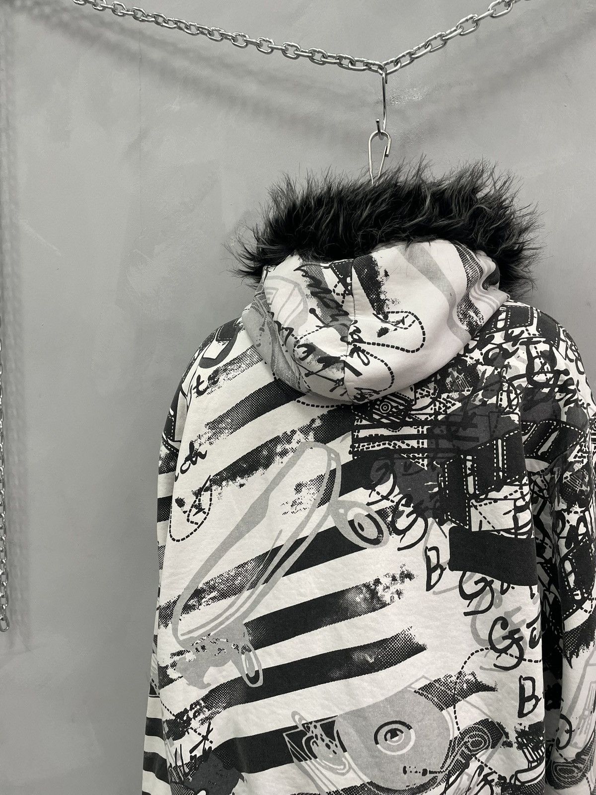 Hysteric Glamour Hype Rick owens style fur black opium if six was nine y2k Size US XL / EU 56 / 4 - 10 Thumbnail