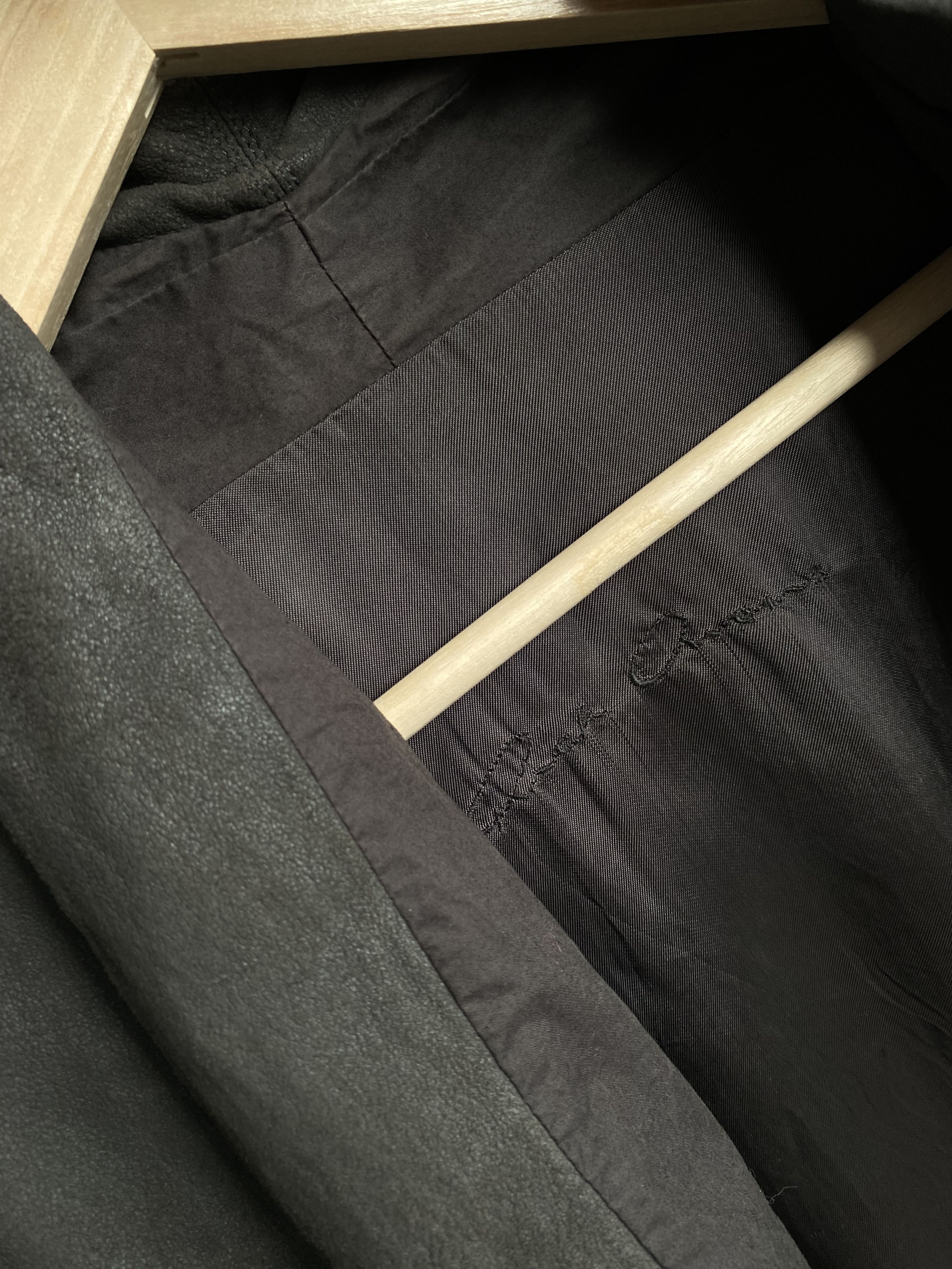 Rick Owens Rick Owens Princess Shawl-Collar Leather DRKSHDW UK10 / US8 Size L / US 10 / IT 46 - 3 Thumbnail