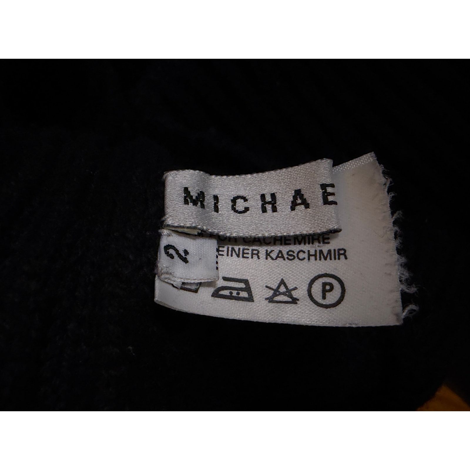 Michael Kors Michael Kors Collection Black Pure Cashmere Zip Cardigan Size XS / US 0-2 / IT 36-38 - 3 Thumbnail