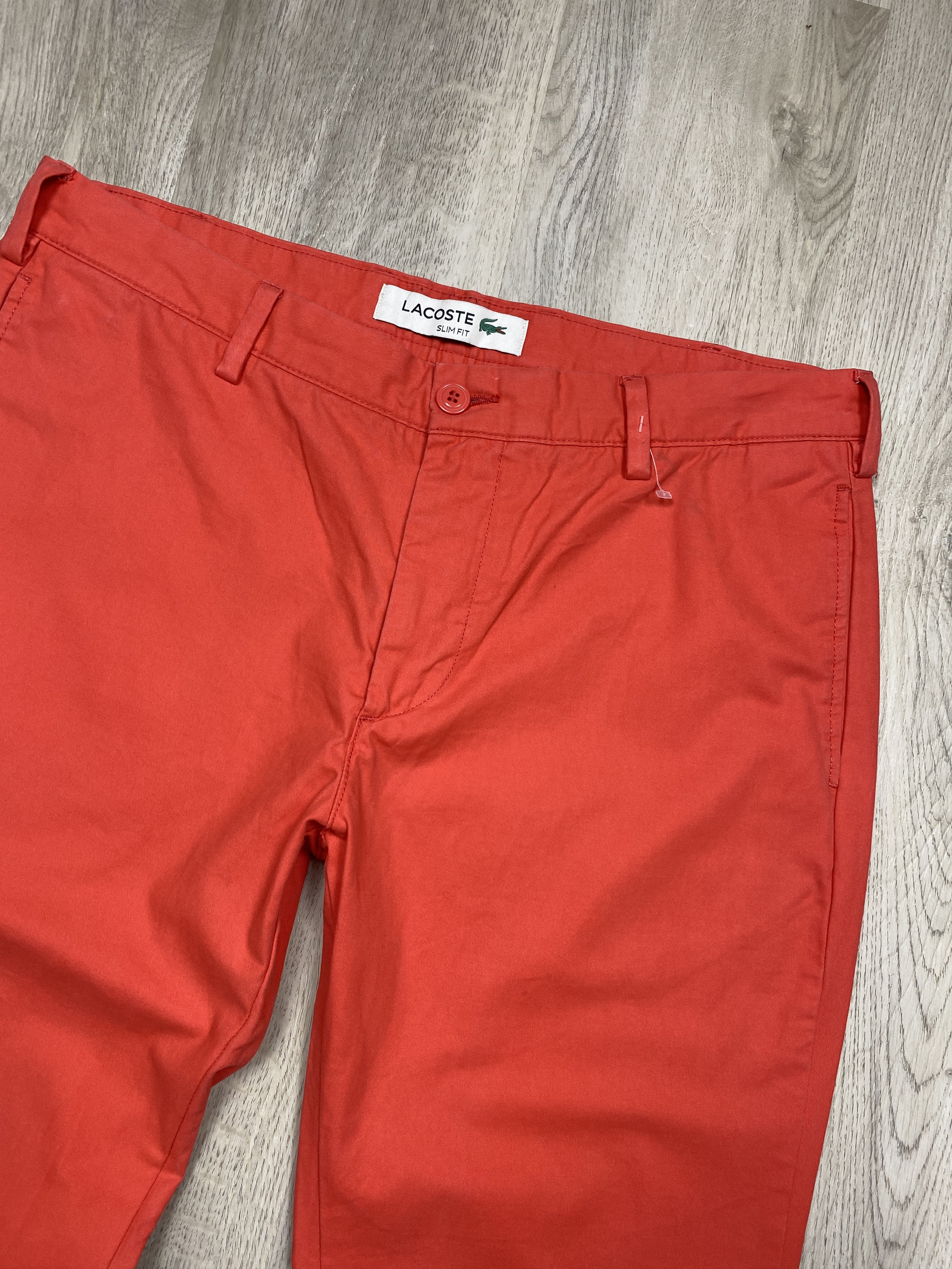 Lacoste × Vintage Lacoste Vintage Mens Chino Pants Slim Fit Size US 36 / EU 52 - 2 Thumbnail