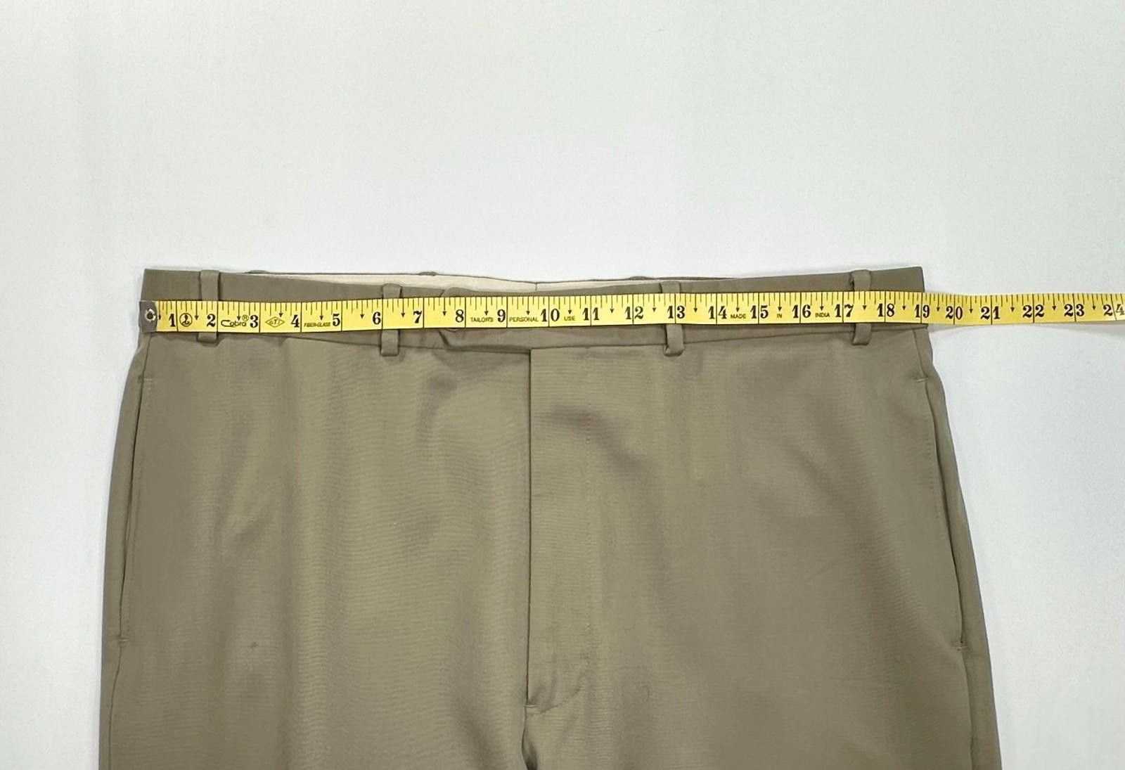 Brooks Brothers Brooks Brothers 346 Wool Straight Flat Chino Brown Men 38/34 Size US 38 / EU 54 - 3 Thumbnail