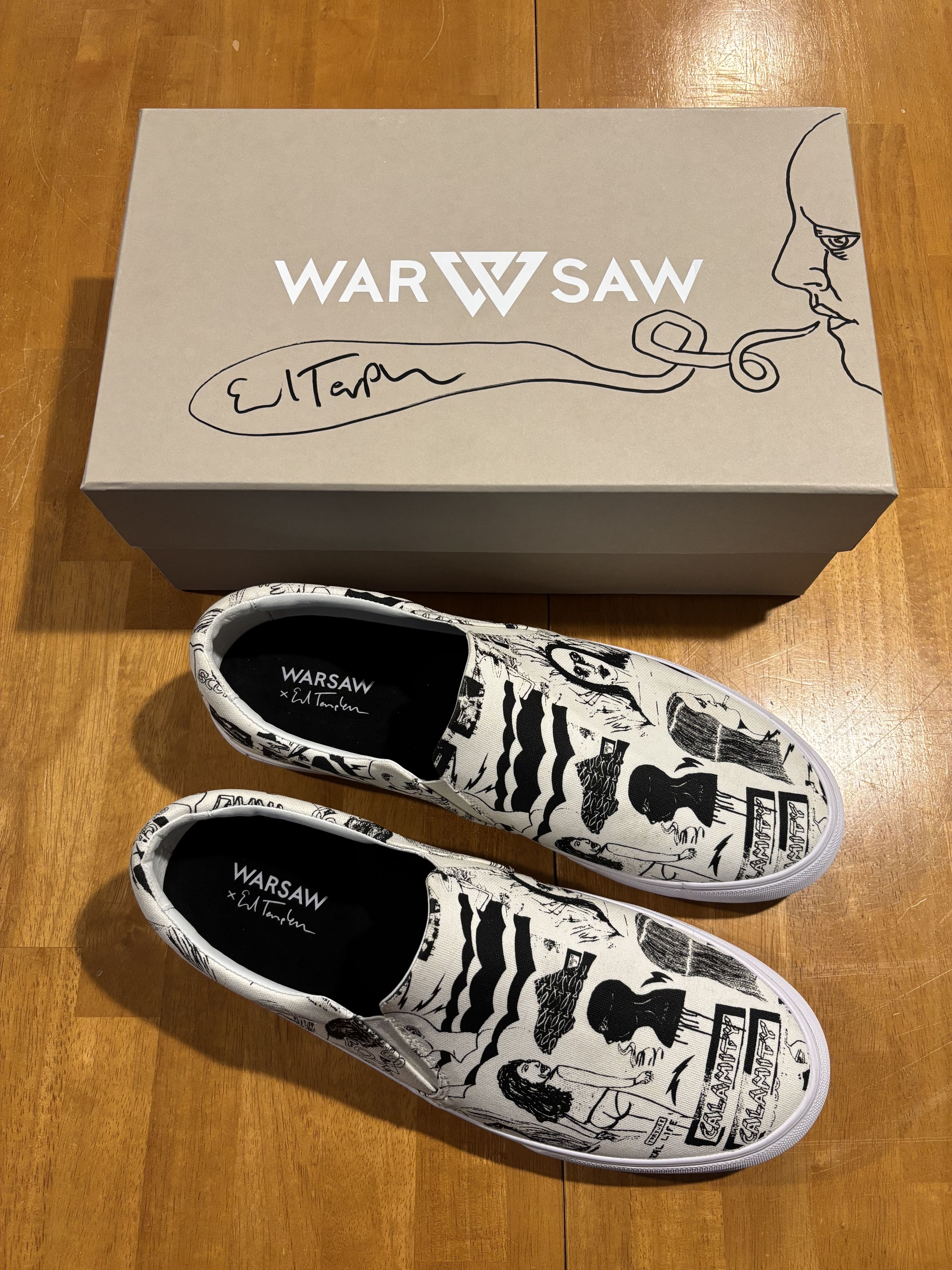 Other WAR SAW LTD Ed Templeton STRANGER Slip-On *LIMITED TO 50* Size US 13 / EU 46 - 2 Thumbnail