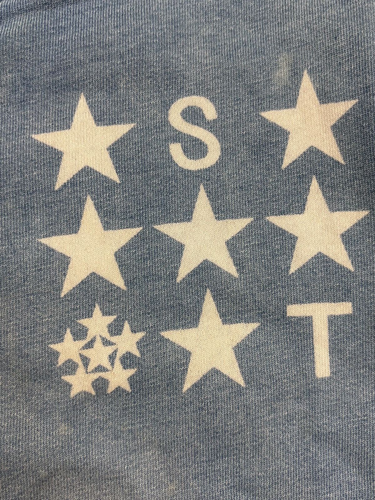 If Six Was Nine 2000s Berning Sho Mud Wash America Flag Patchwork Zip Hoodie Size US M / EU 48-50 / 2 - 6 Thumbnail