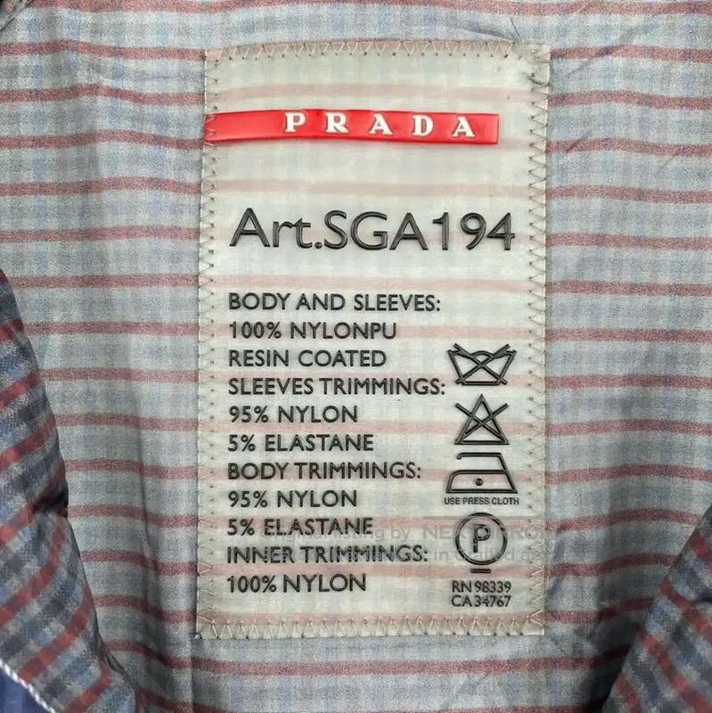 Prada Prada Colorblock Men's Long Sleeve Jacket. Size US L / EU 52-54 / 3 - 5 Thumbnail