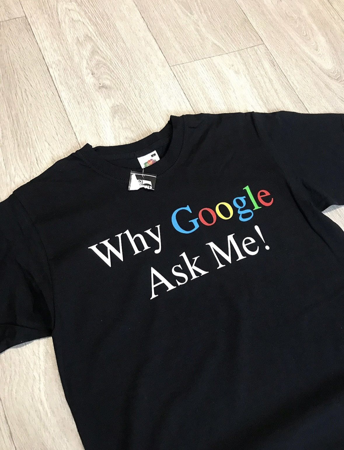 Other 🔷Vintage Y2K T-shirt “Why Google Ask Me”🔷 Size US S / EU 44-46 / 1 - 3 Thumbnail