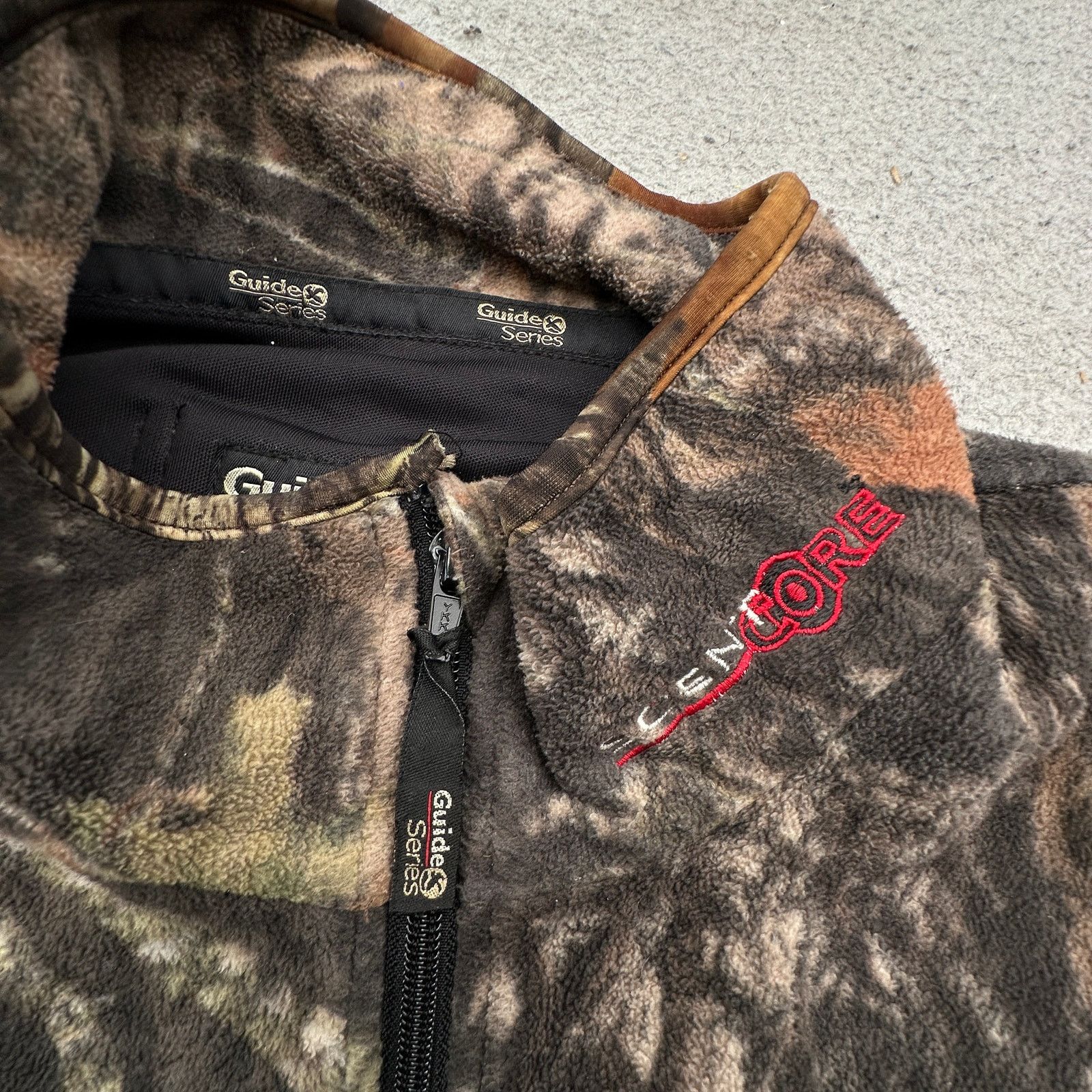 Guide Series Vintage Guided Series Camouflage Fleece Jacket Mens XL Size US XL / EU 56 / 4 - 12 Thumbnail
