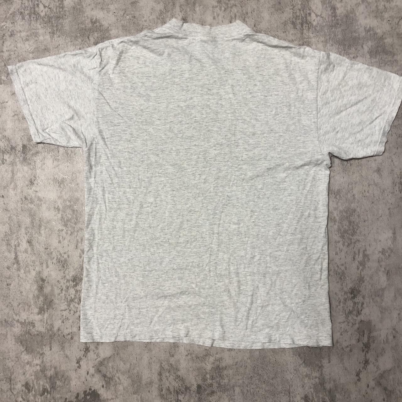 Other Grey vintage 90s single stitch cotton t-shirt clothing Size US L / EU 52-54 / 3 - 5 Thumbnail