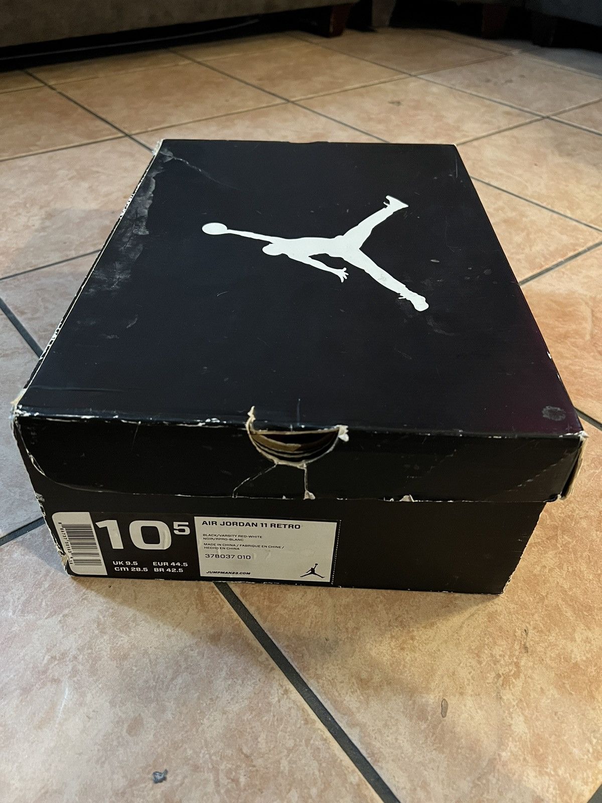 Jordan Brand Jordan Bred 11 Size US 10.5 / EU 43-44 - 8 Thumbnail