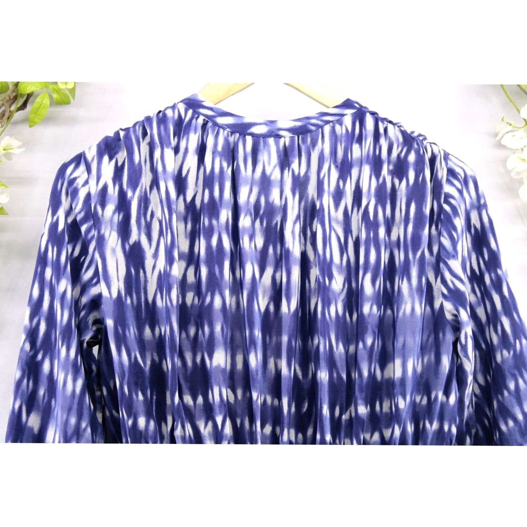 THAKOON Thakoon Addition Blue Silk Print Dress Sz S Mini Casual Colorful Designer Vacation Womens Size XS / US 0-2 / IT 36-38 - 4 Thumbnail