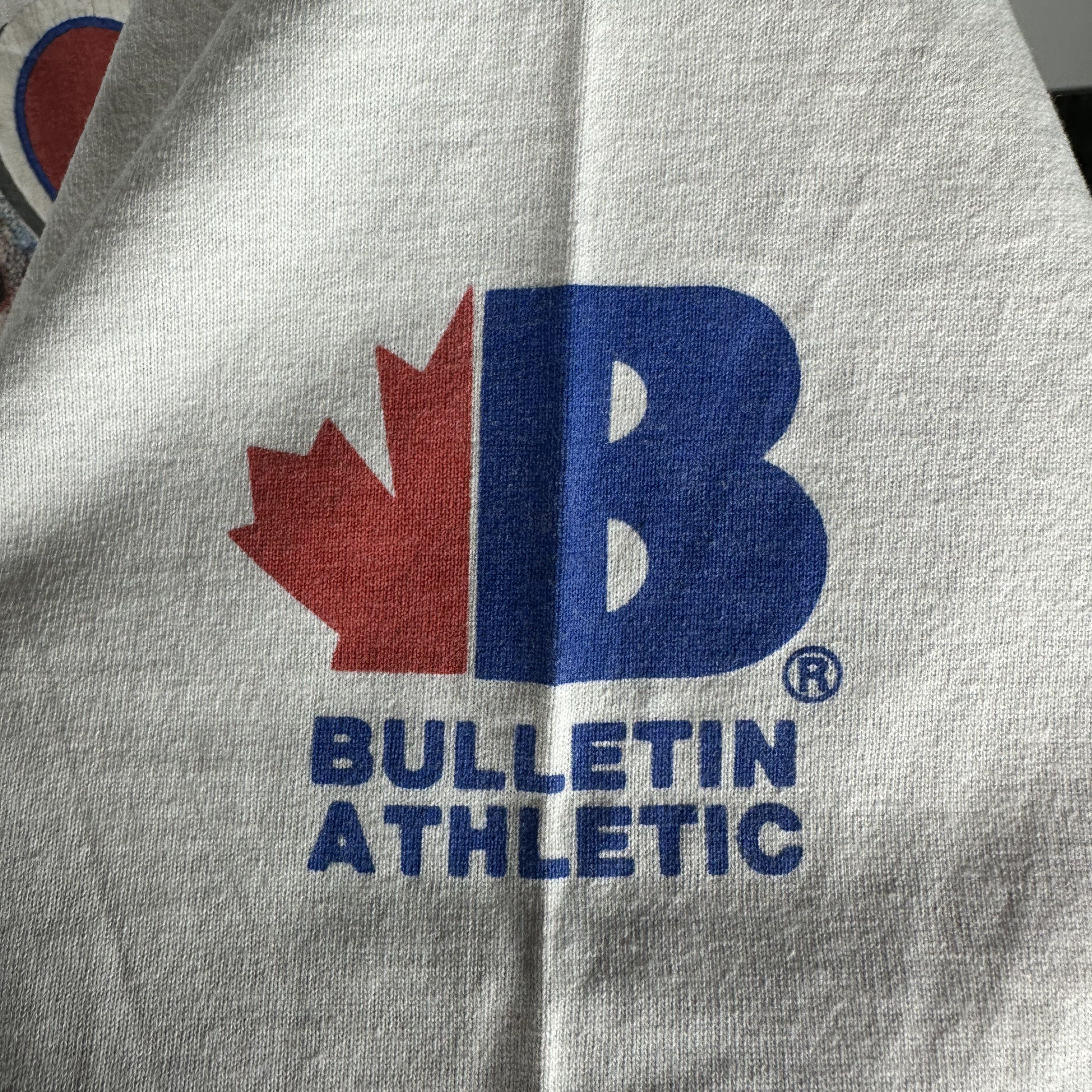 Vintage 1993 Montreal Expos MLB Bulletin Athletic AOP XL T-Shirt Size US XL / EU 56 / 4 - 8 Thumbnail
