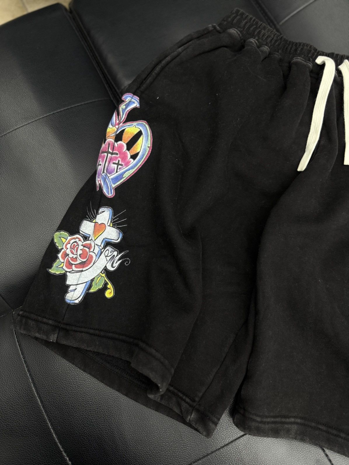 Other We Are Righteous Black Cotton Shorts Size Medium (NEW) Size US 30 / EU 46 - 2 Thumbnail