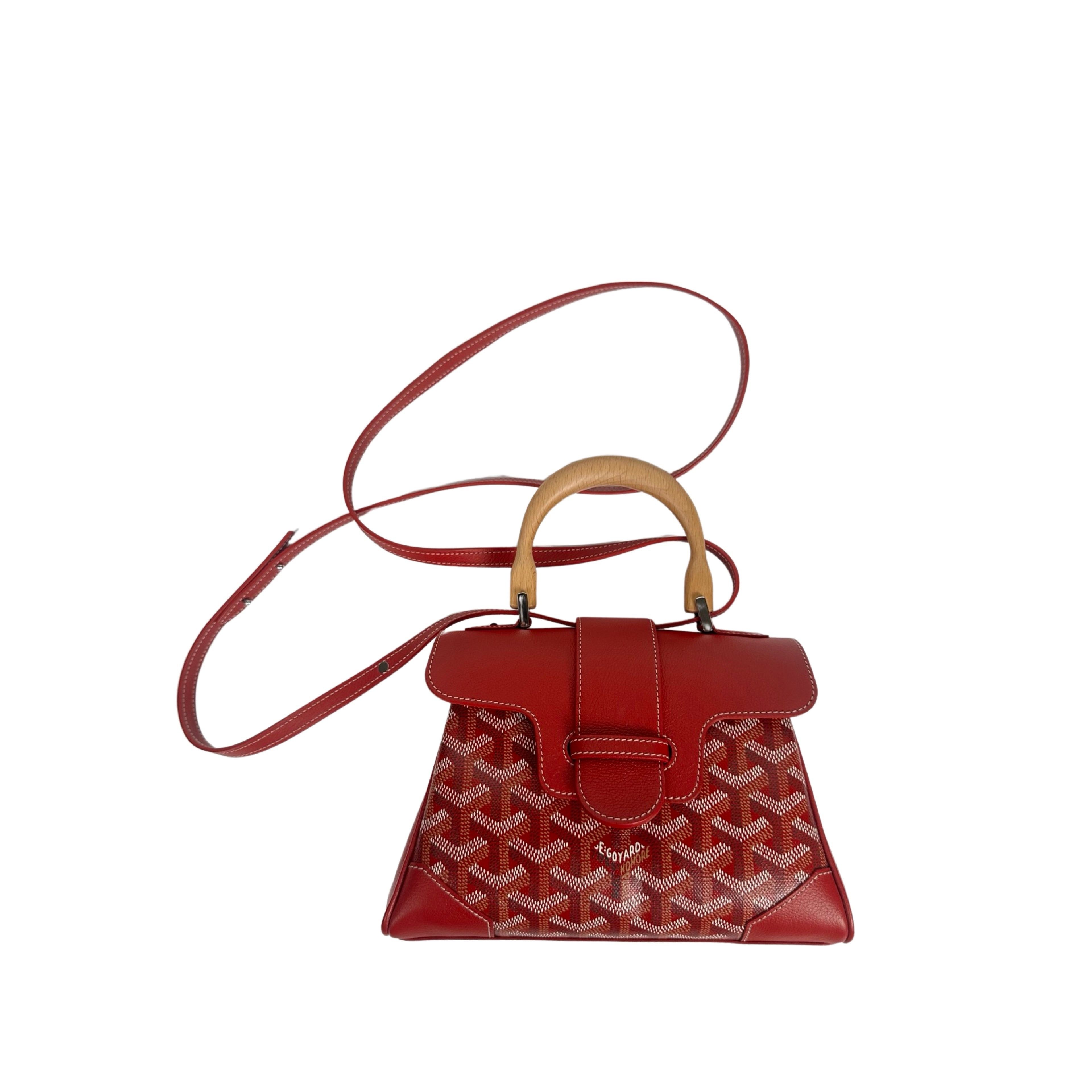 Goyard GOYARD Goyardine Saigon PM Red Size ONE SIZE - 10 Thumbnail