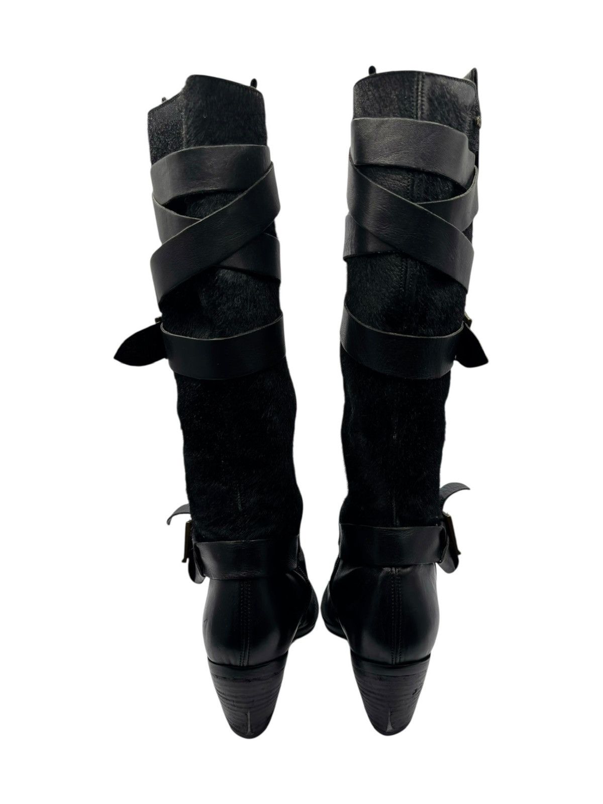 Cowboy Equipment Vintage El Dantes knee high pointy boots Size 39 Size US 9 / IT 39 - 3 Thumbnail