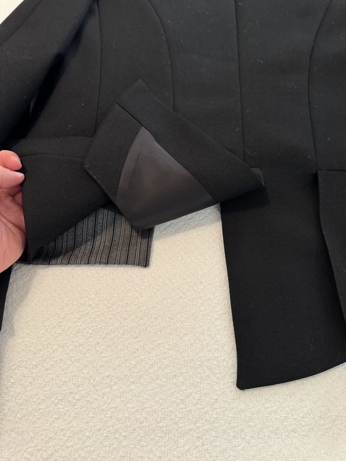 Dior Dior Homme Hedi Slimane A/W 2006 Mens Tuxedo Jacket 48 Size 48R - 13 Thumbnail