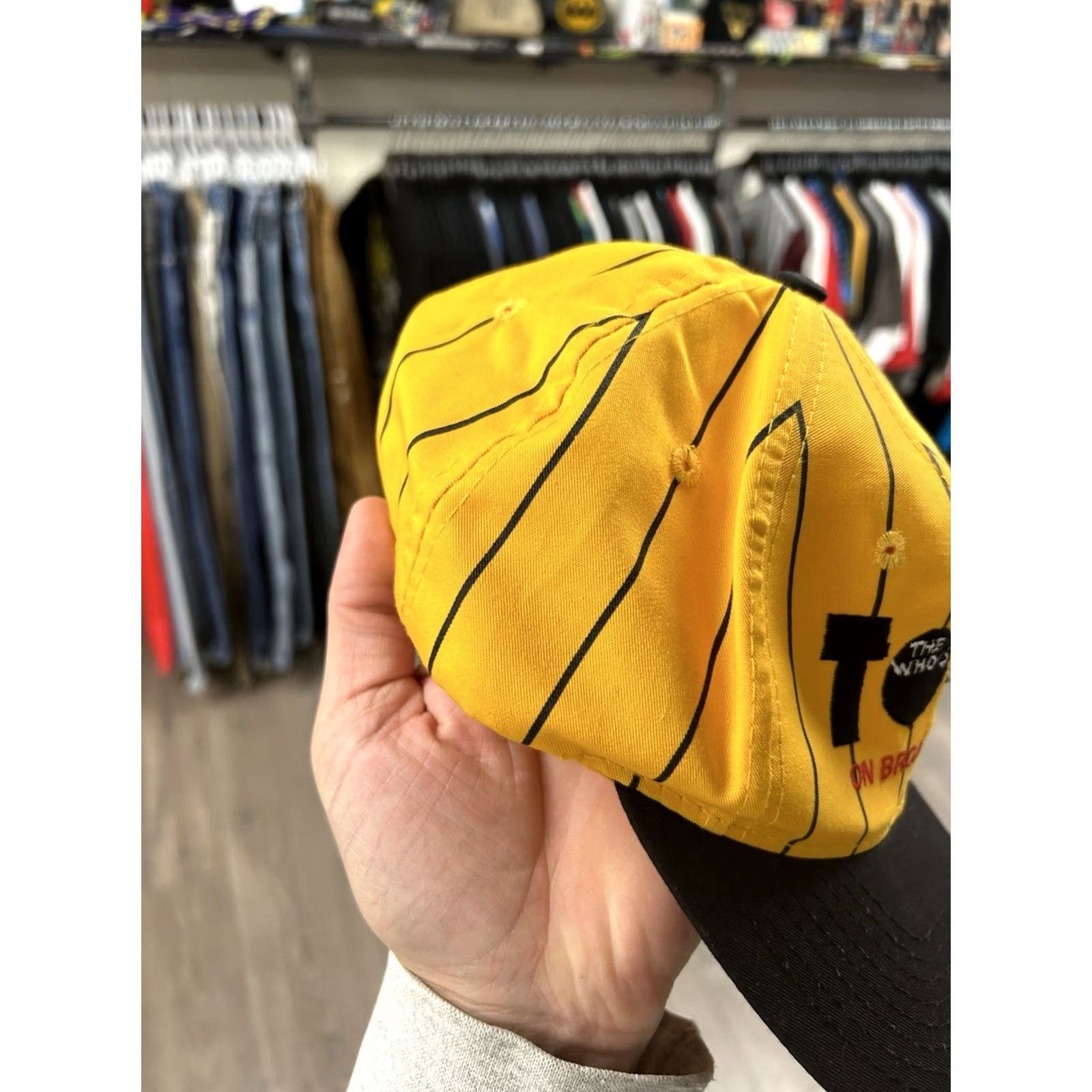 Vintage VINTAGE The Who’s Tommy On Broadway Snap Back Hat Adjustable OSFA 90s Size ONE SIZE - 5 Thumbnail
