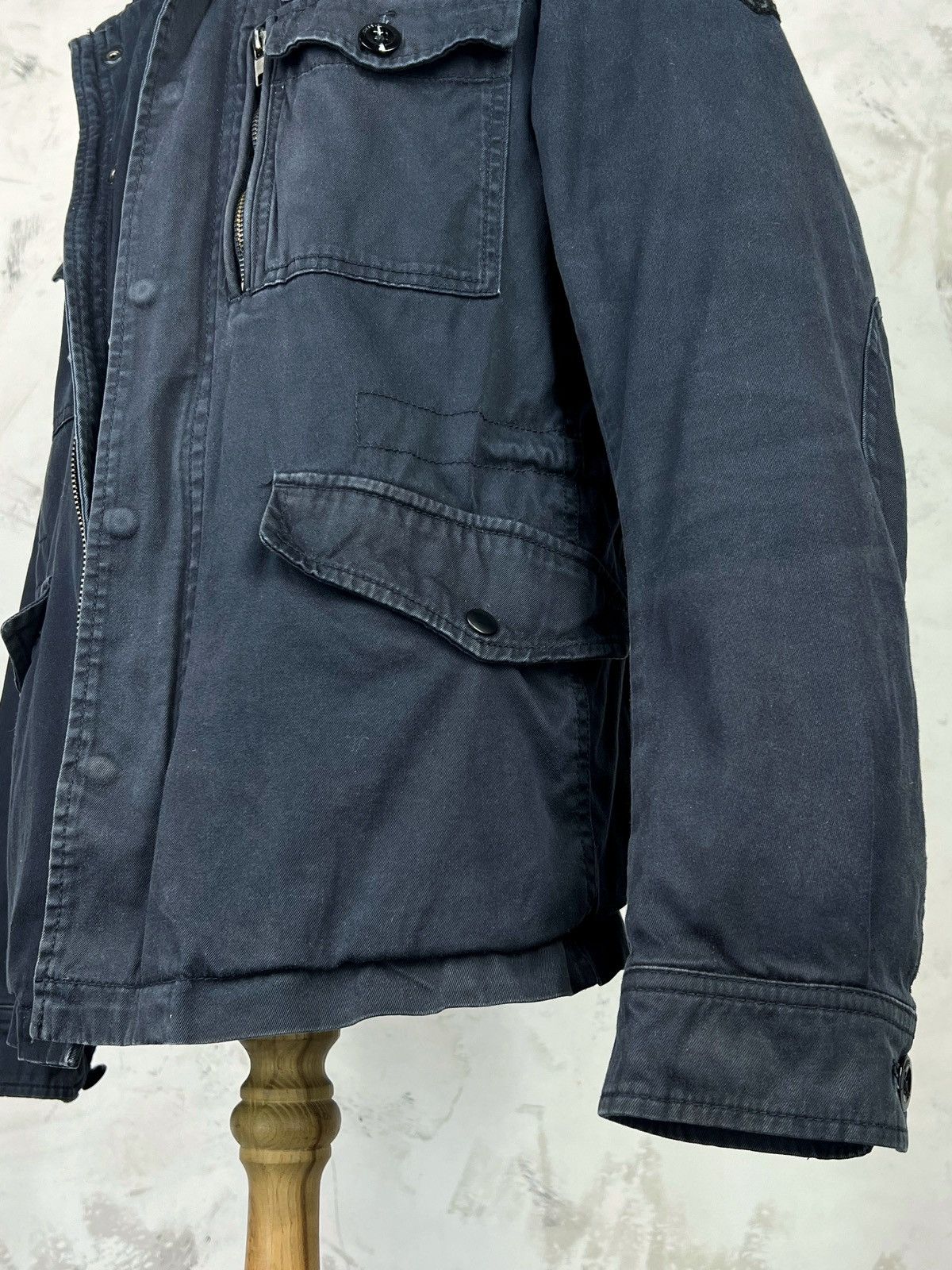 Diesel Vintage Diesel Field Jacket Military Style Size M - L Size US L / EU 52-54 / 3 - 6 Thumbnail