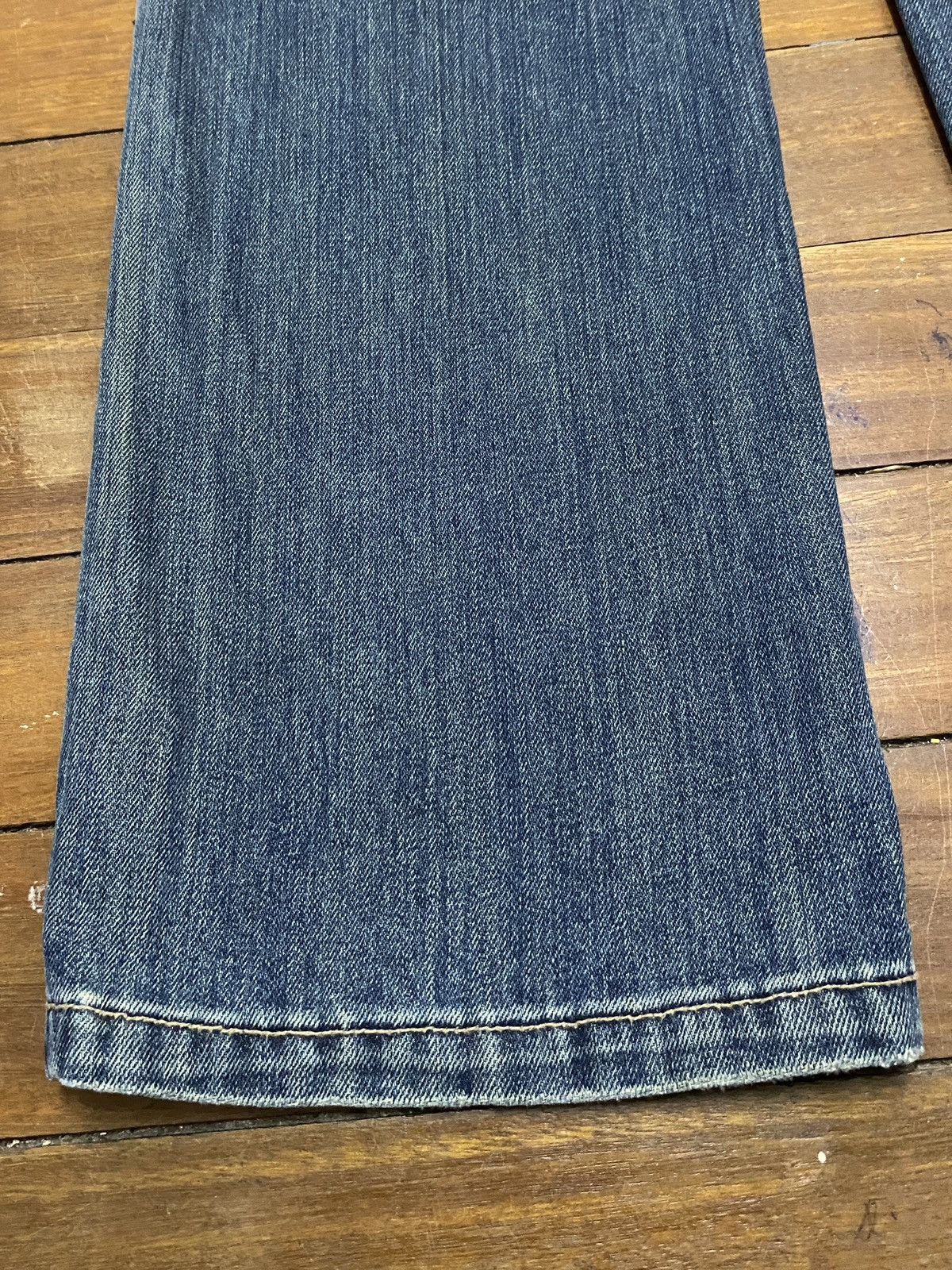 Japanese Brand Very Rare Design Vintage Brand Tough Jeans 2000s Size US 30 / EU 46 - 7 Thumbnail
