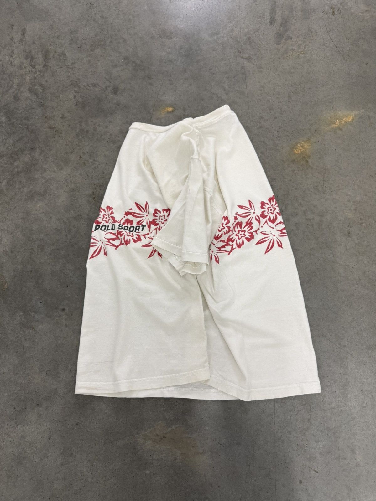 Polo Ralph Lauren Polo Sport Ralph Lauren Vintage Surf 90s T Shirt White Size US L / EU 52-54 / 3 - 1 Thumbnail
