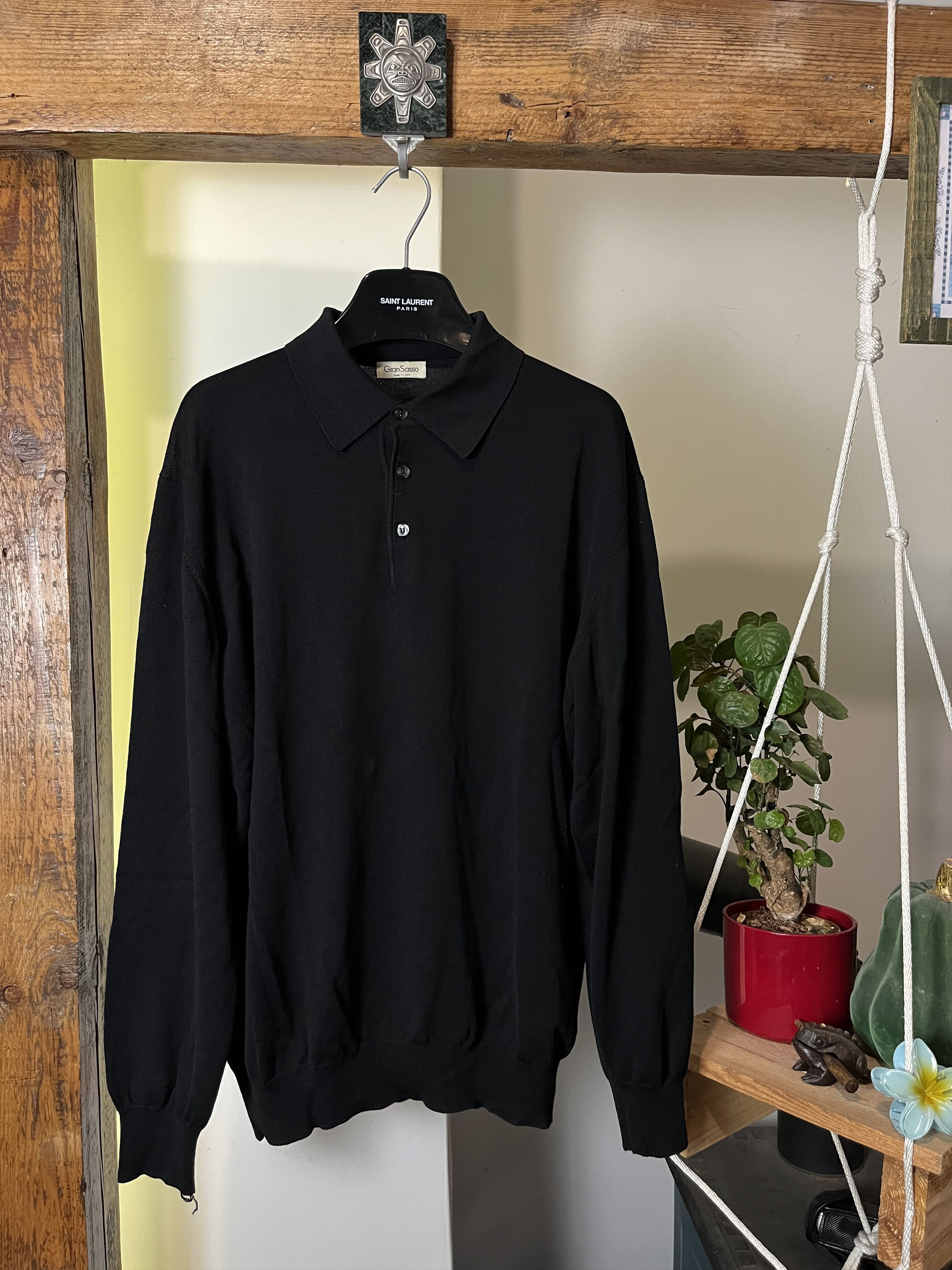 Gran Sasso Gran Sasso Wool Half Zip Knitwear Sweater Old Money Size US XL / EU 56 / 4 - 1 Thumbnail