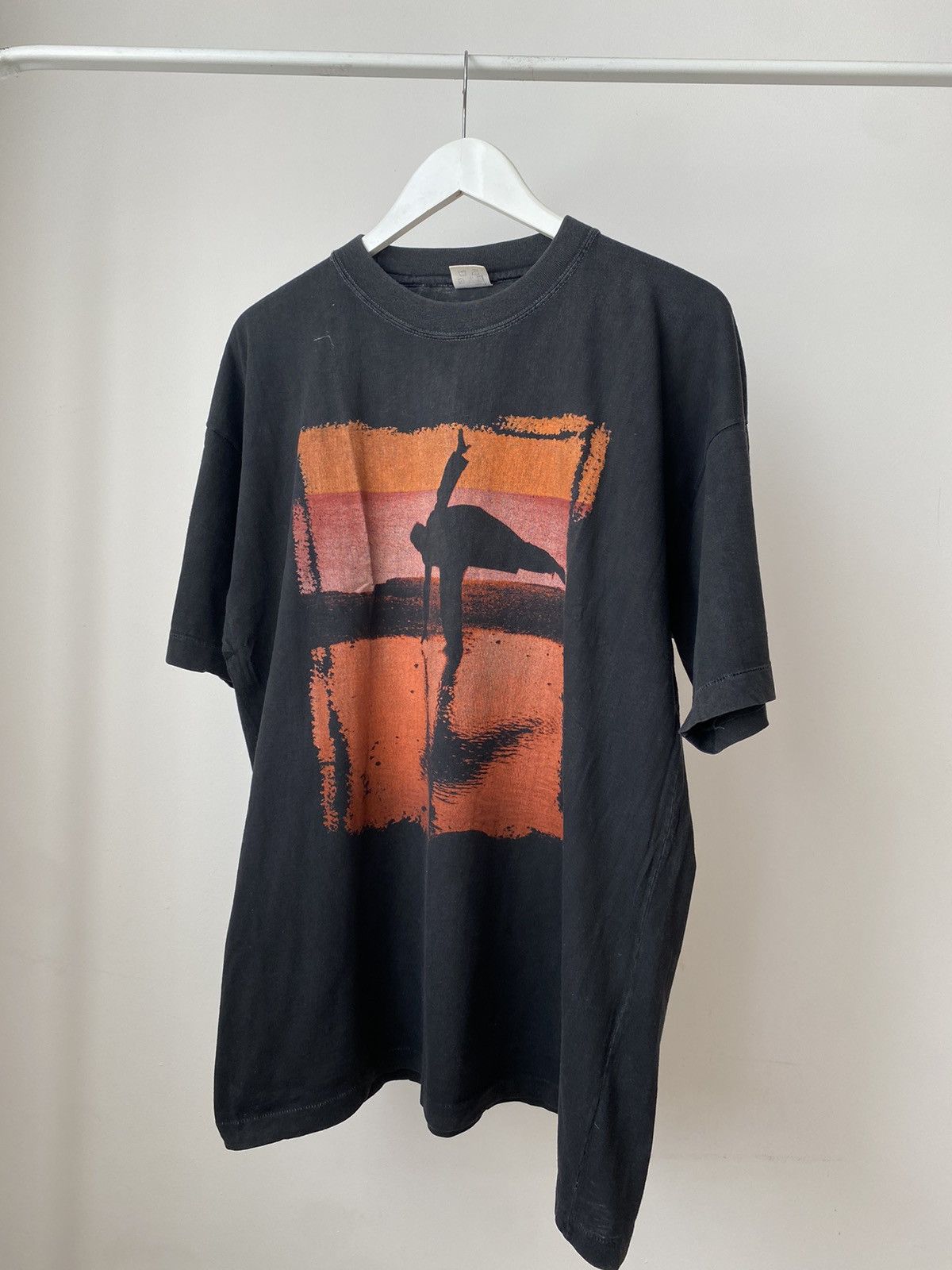 image of Band Tees Vintage 1994 Chaos Tour Herbert Grönemeyer Band Tee in Black, Men's (Size XL)